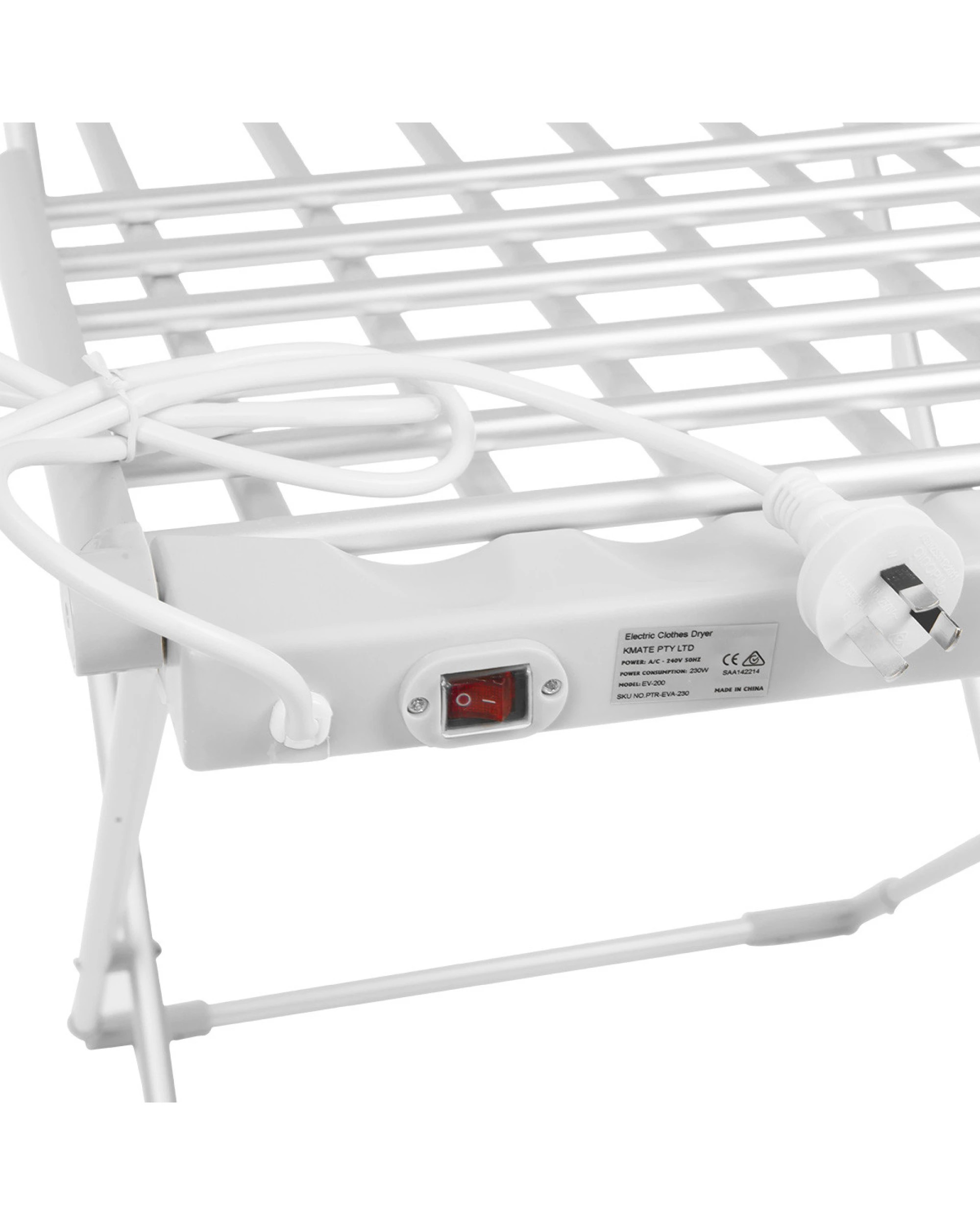 5 Pronti Heated Towel Clothes Rack Dryer Bathroom Air Warmer 230W, 5 of 7