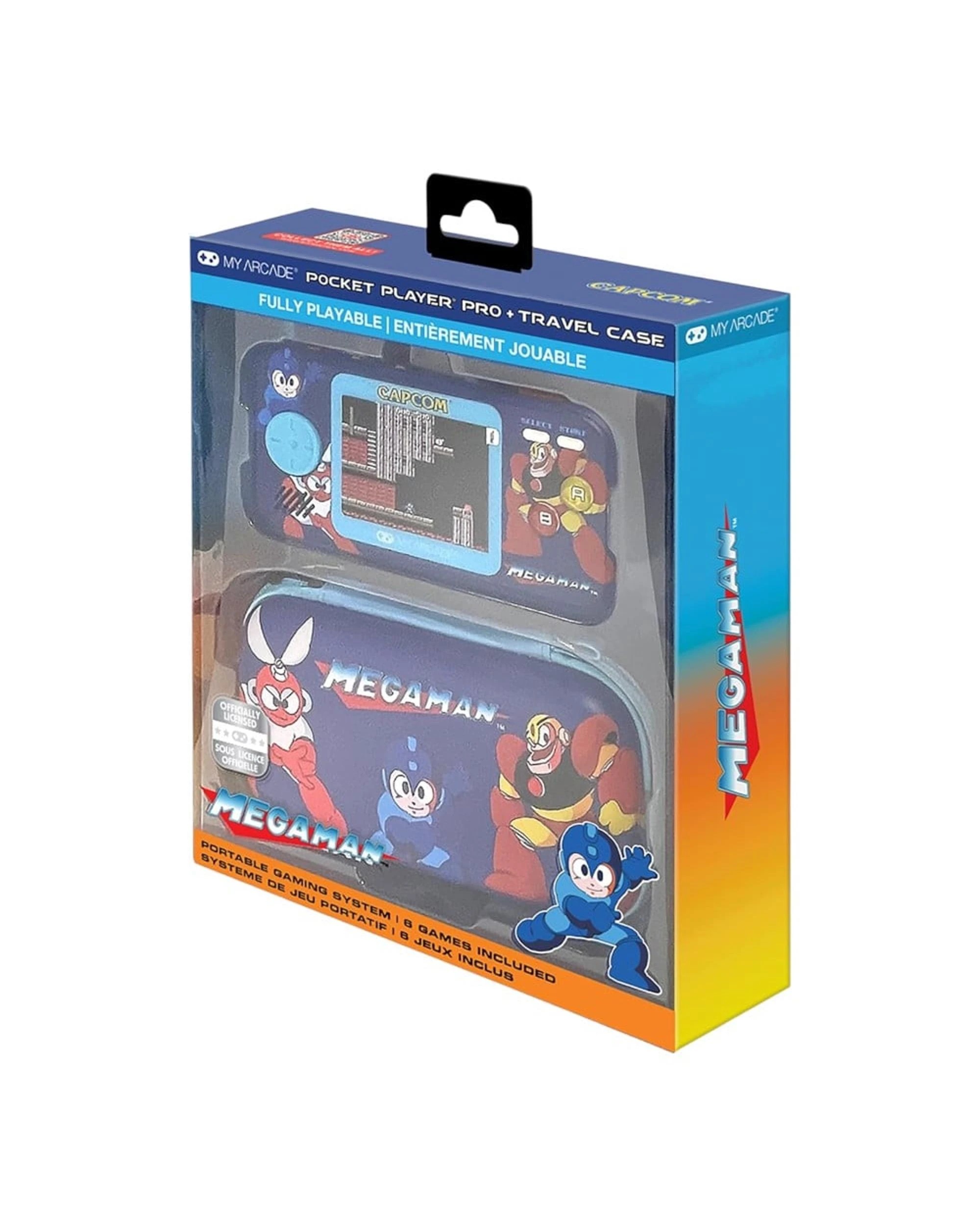 2 My Arcade Mega Man Pocket Player Pro + Travel Case, 2 of 6
