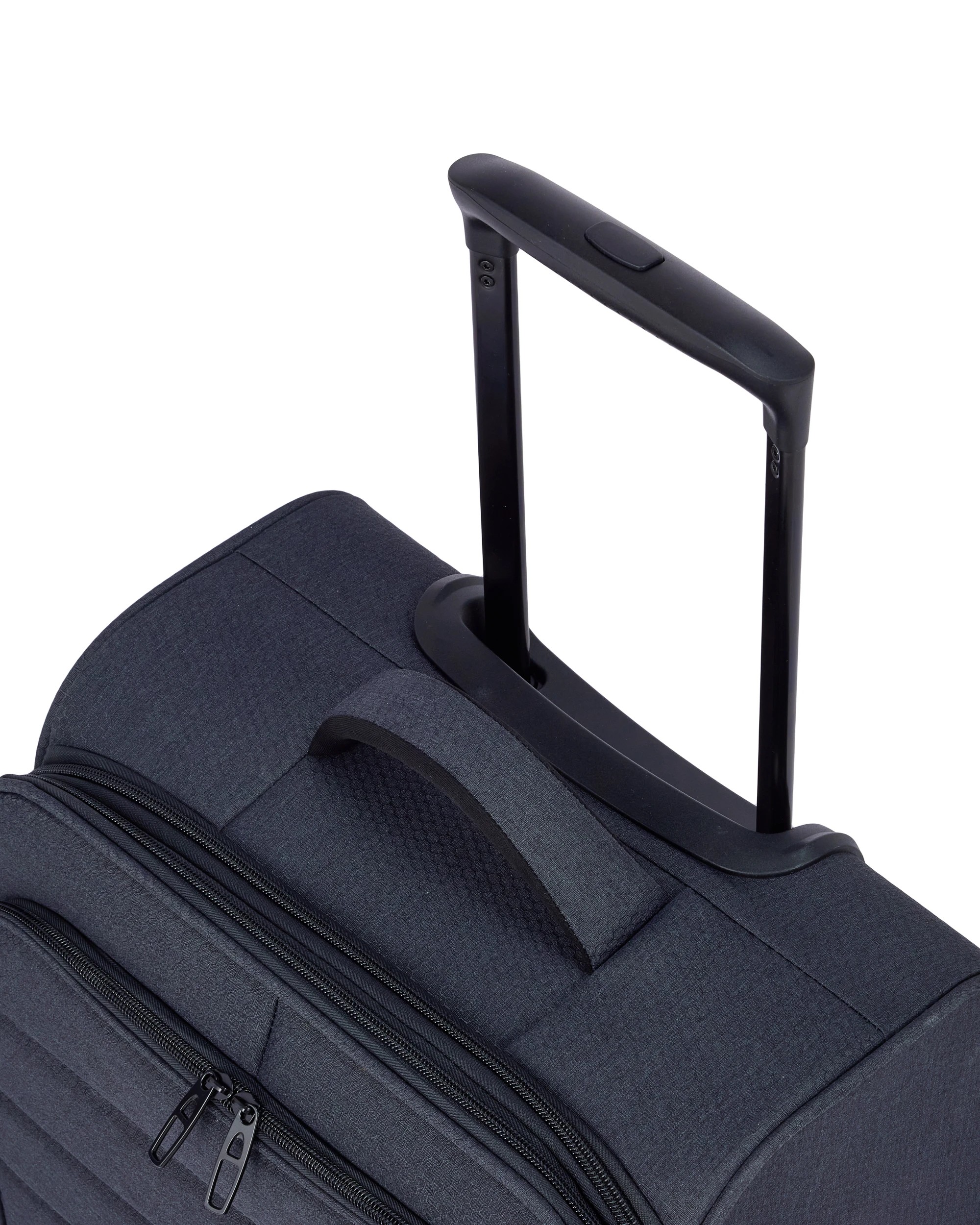 7 49.5cm 8 Wheels Lightweight Quilted Soft Case - Charcoal, 7 of 8