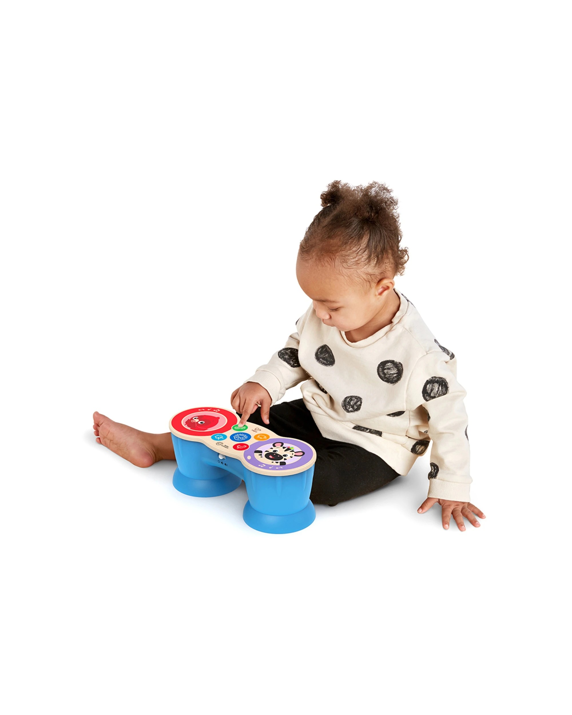 2 Baby Einstein Upbeat Tunes Magic Touch Drum Musical Toy 6 Months Plus - Multi, 2 of 8
