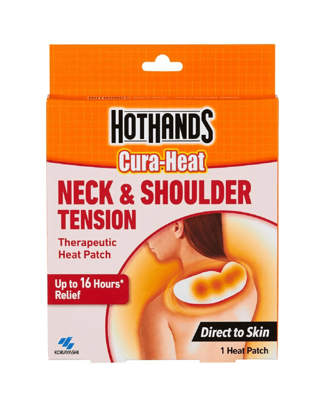 Hot Hands Cura-Heat Neck & Shoulder Tension Pat