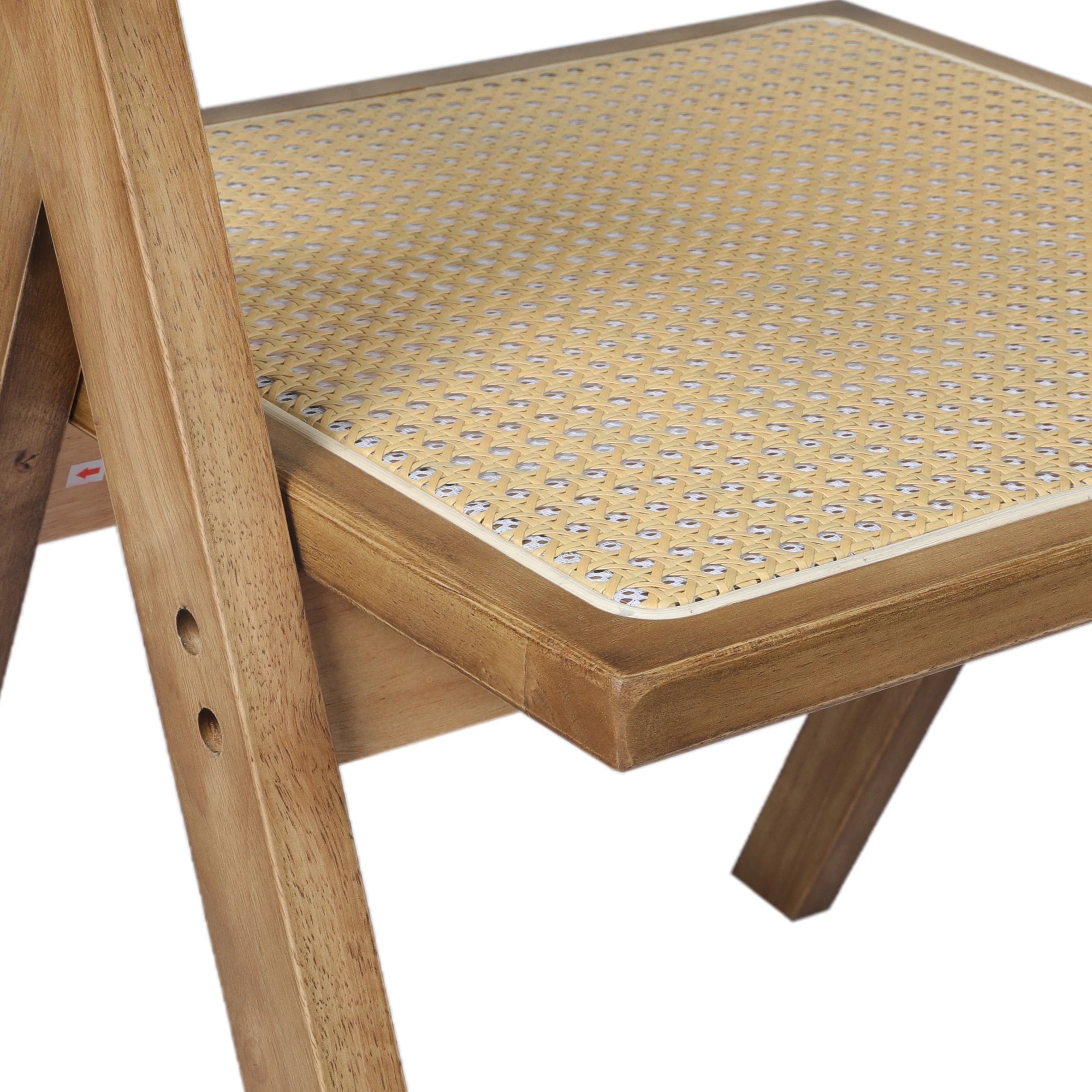 4 Levede 1 Set Of 4 Rattan Dining Chair - Natural, 4 of 6