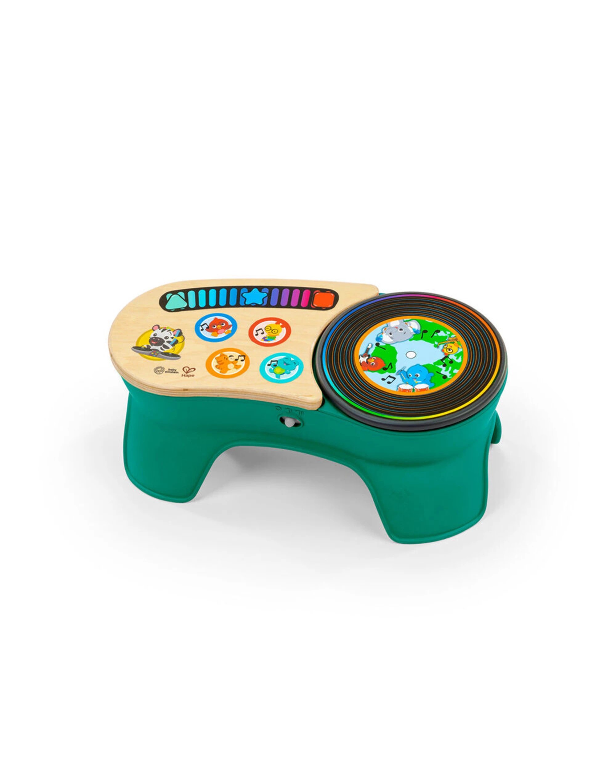 1 Hape DJ Discovery Magic Touch Turntable Baby Toy 6 Months To 3 Years With Lights - Multi, 1 of 4