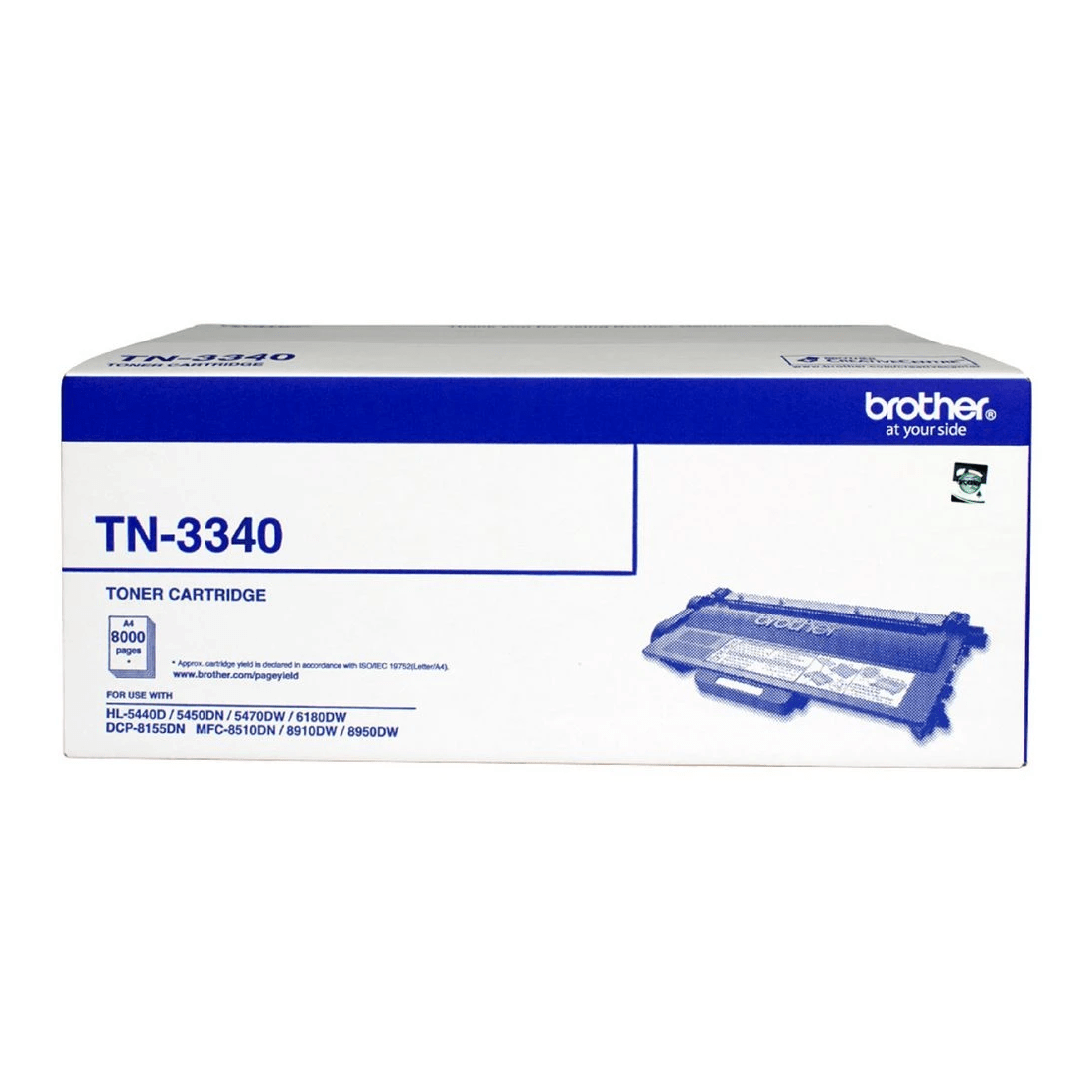 1 Brother TN 3340 Toner Cartridge Black, 1 of 1