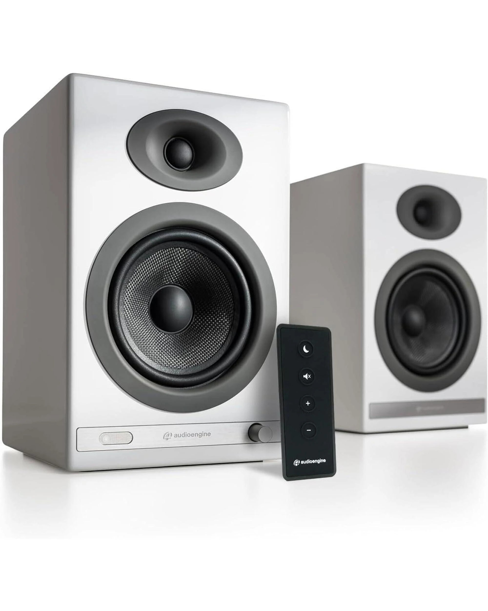 1 Audioengine HD5 Wireless Speaker System-White, 1 of 3