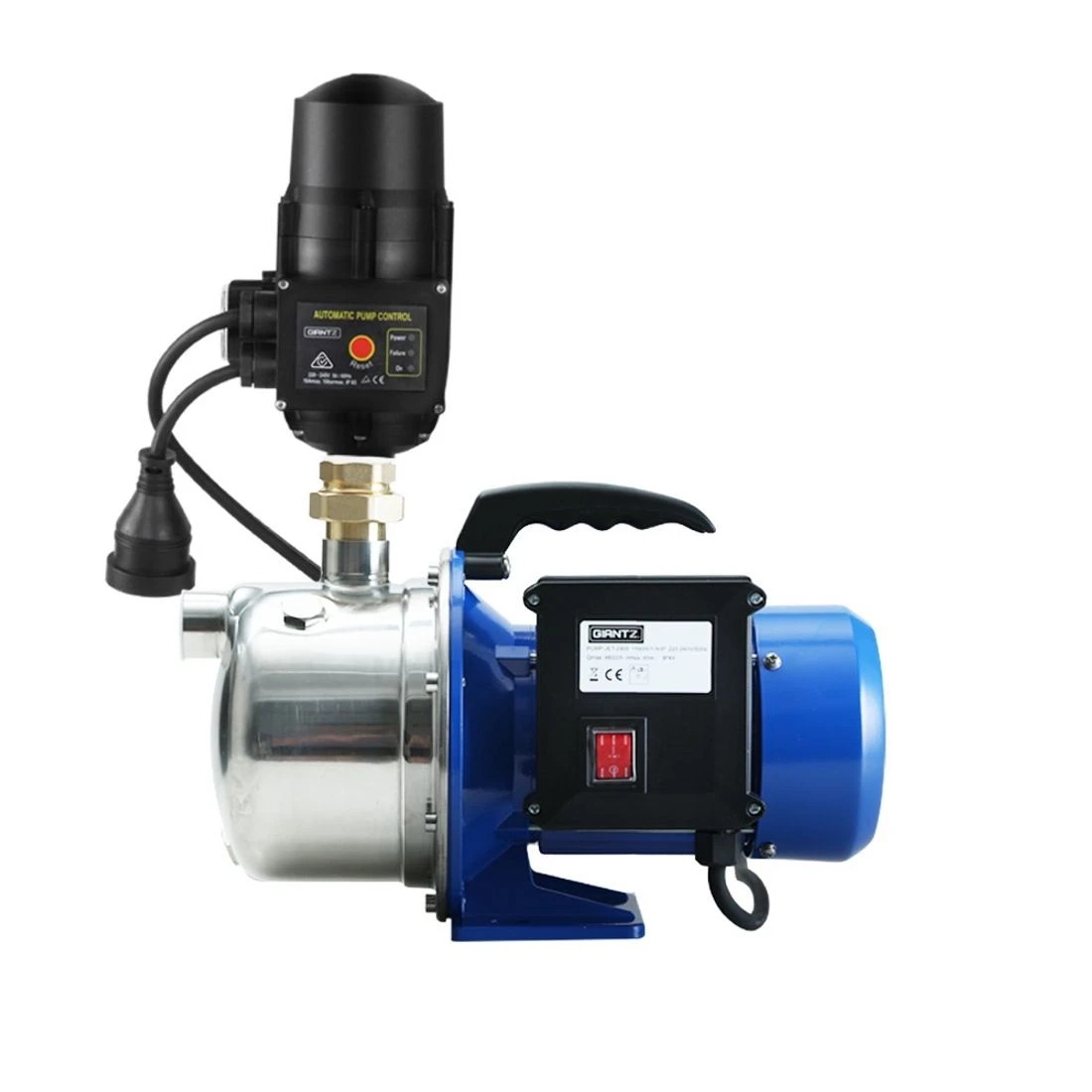 3 Giantz Garden Water Jet Pump High Pressure 1100W Tank Rain Farm Irrigation - Multi, 3 of 7