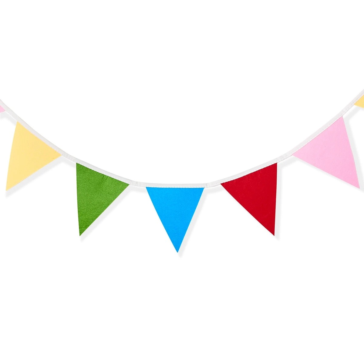3 3m Bright Felt Garland, 3 of 5
