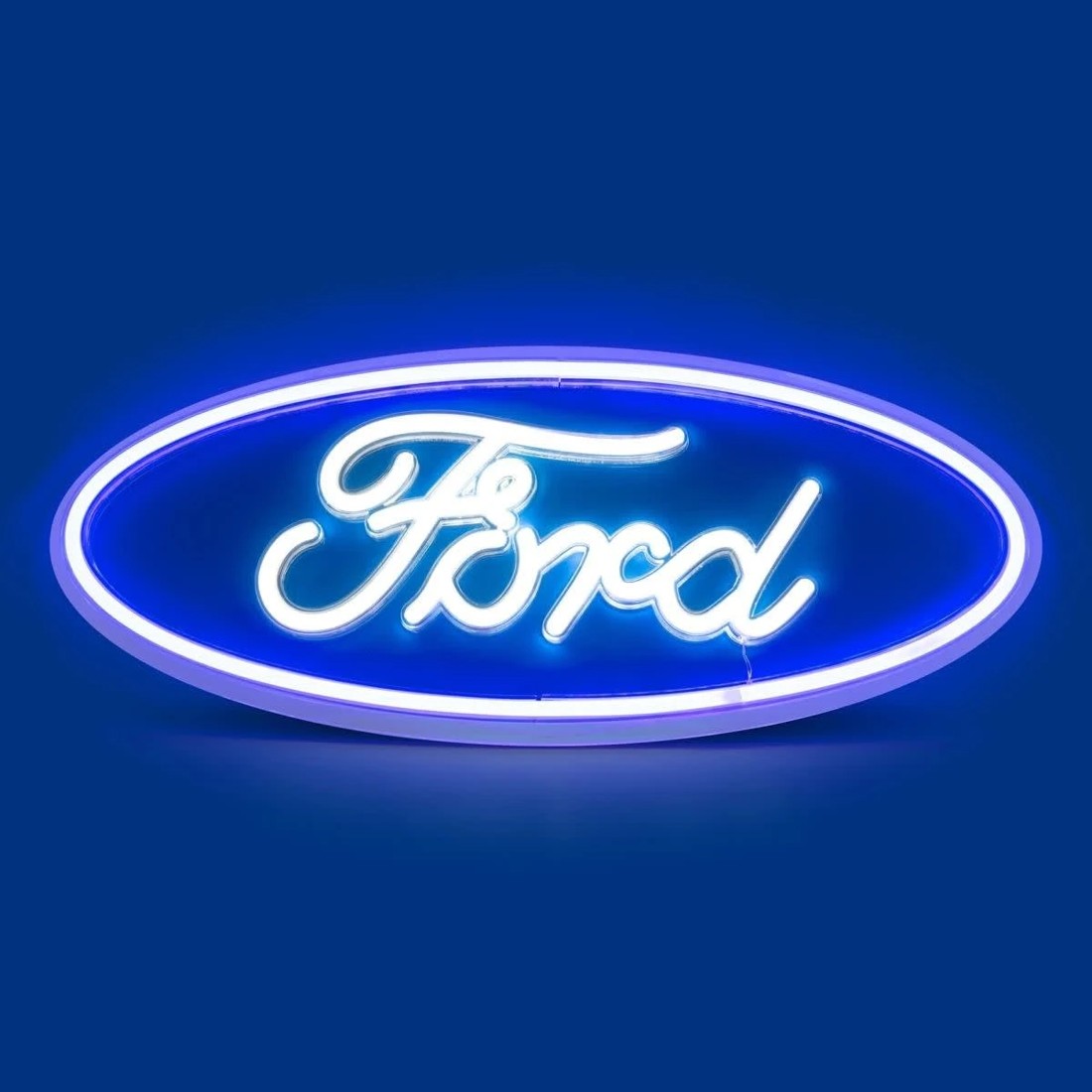 1 Ford Logo Neon Light, 1 of 2