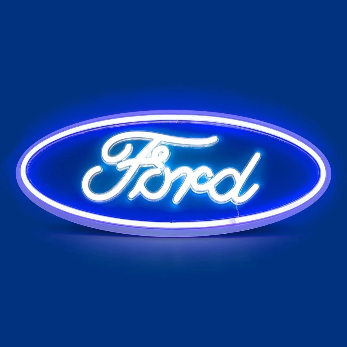 1 Ford Logo Neon Light, 1 of 2
