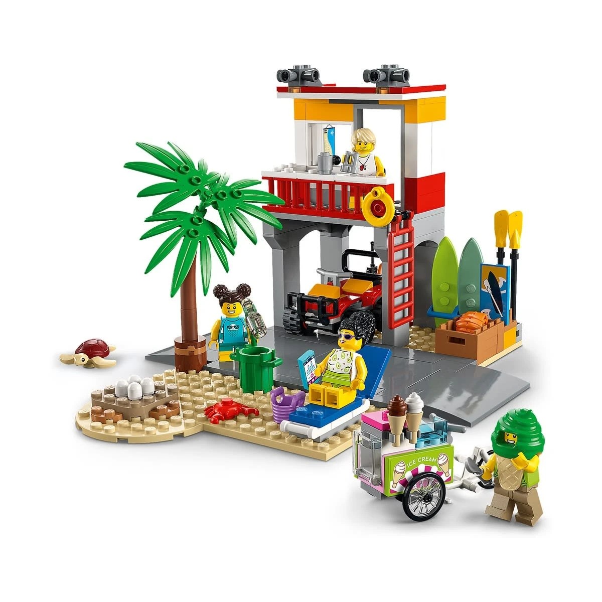 3 LEGO City Community Beach Lifeguard Station 60328, 3 of 9
