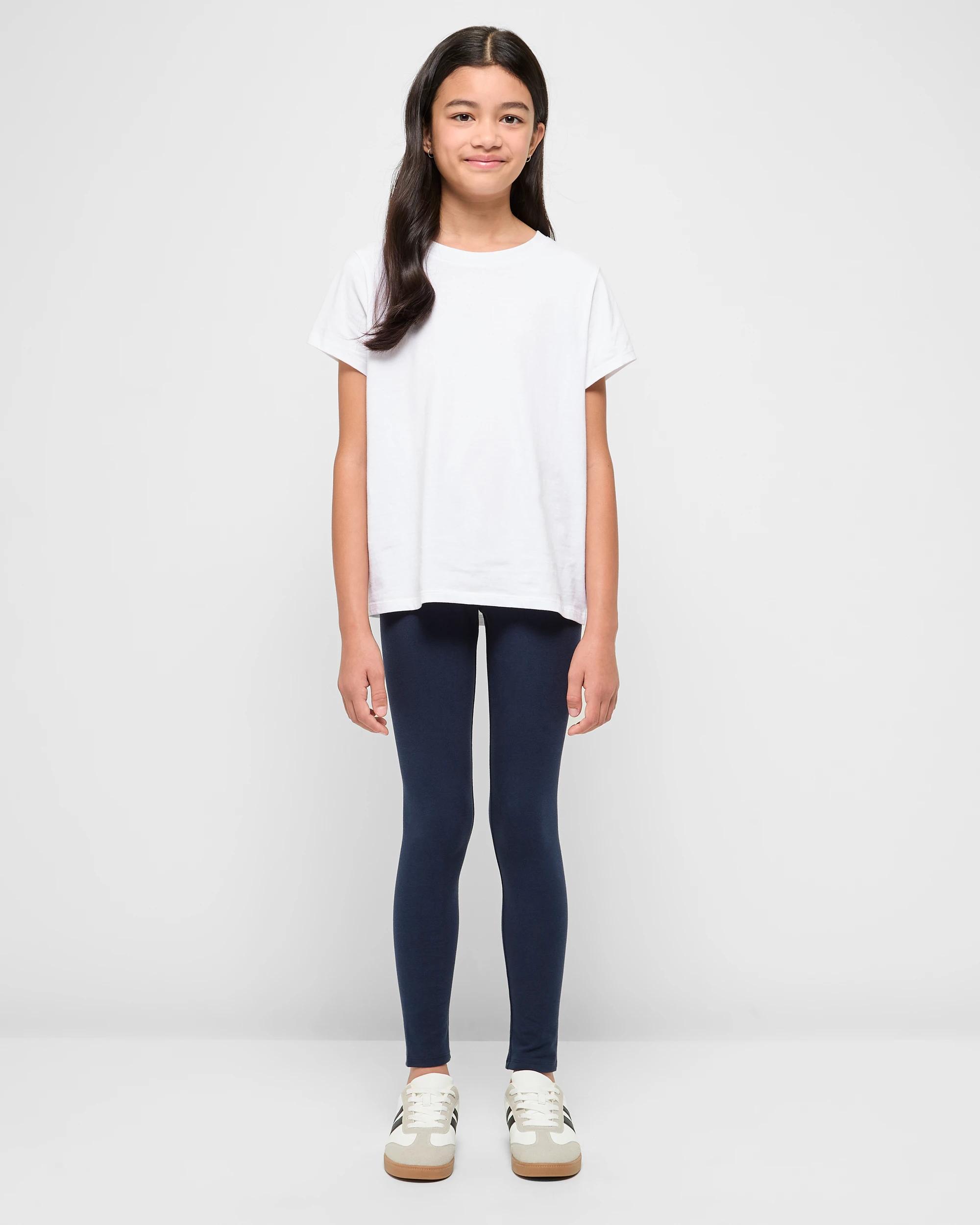2 Target Australian Cotton Basic Leggings NAVY, 2 of 7
