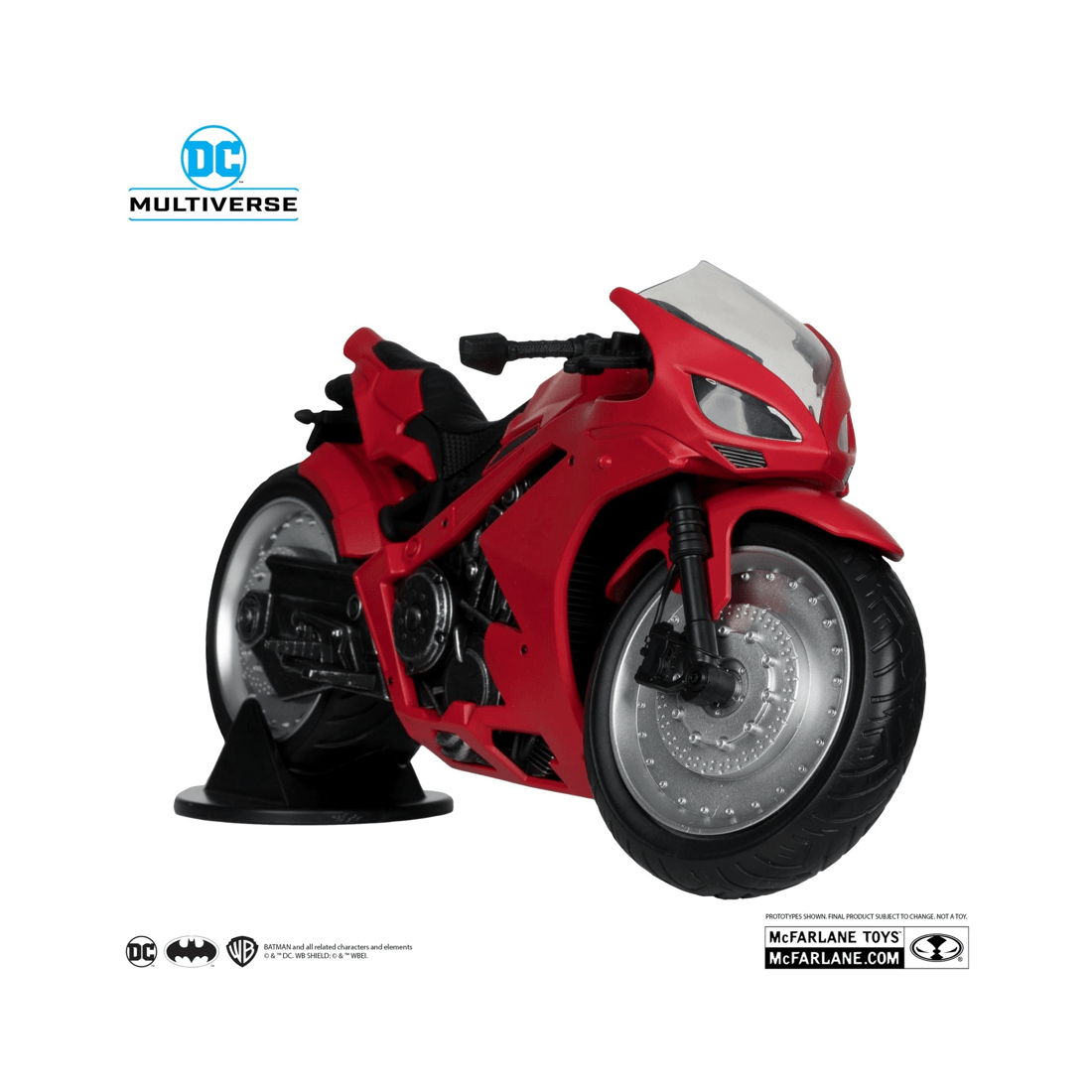3 McFarlane Toys DC Multiverse Red Hood's Sportsbike Red Hood Outlaw 7 inch Action Figure, 3 of 10