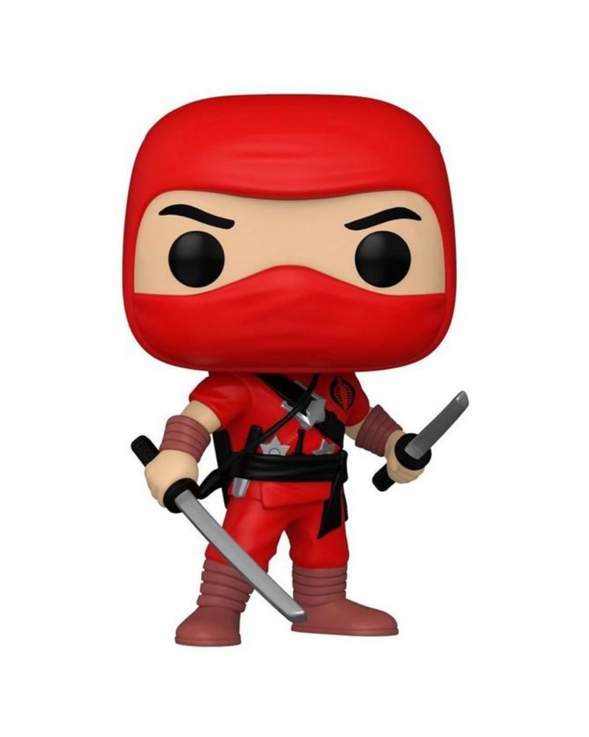 1 Pop Vinyl Figurine G.I. Joe - Cobra Ninja Vinyl Figure 10cm Collectible - Red, 1 of 3