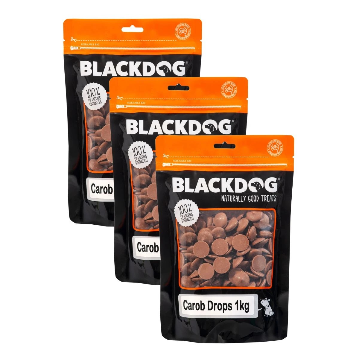 1 Blackdog Carob Buttons x 2 bundle, 1 of 1