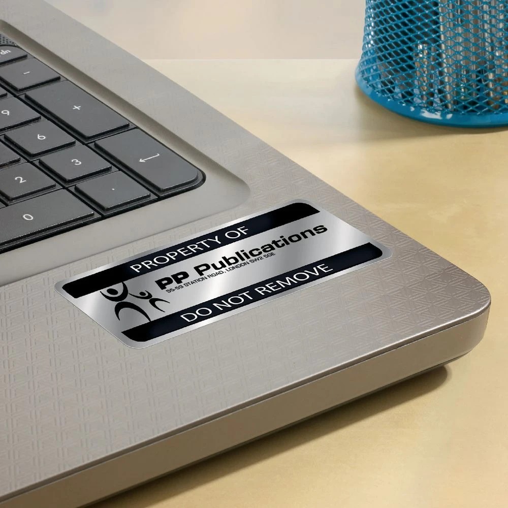 4 Avery 189UP Heavy Duty Laser Labels Silver 5 Sheets, 4 of 4