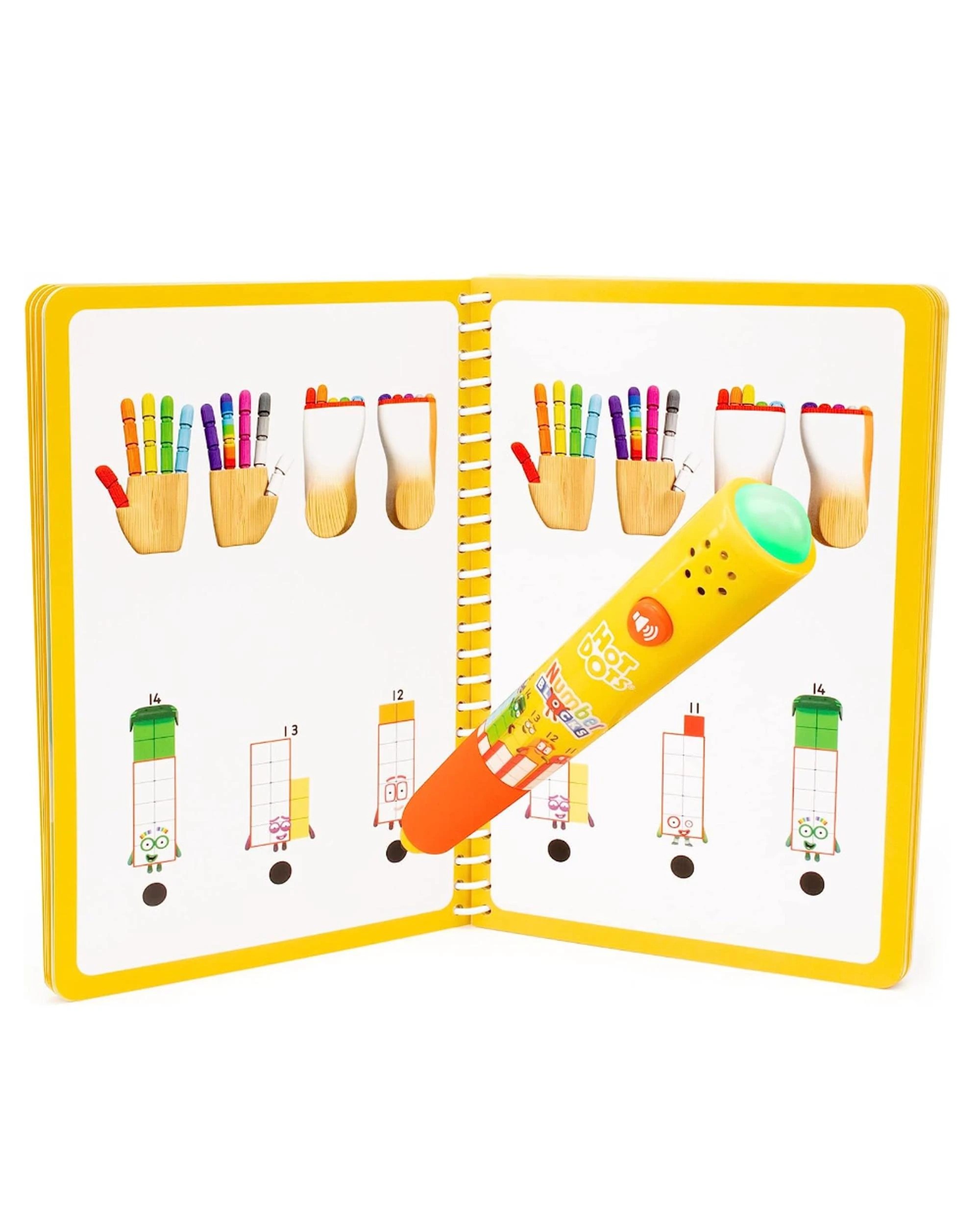 4 Hot Dots Numberblocks 11-20 Activity Book and Interactive Pen, 4 of 4