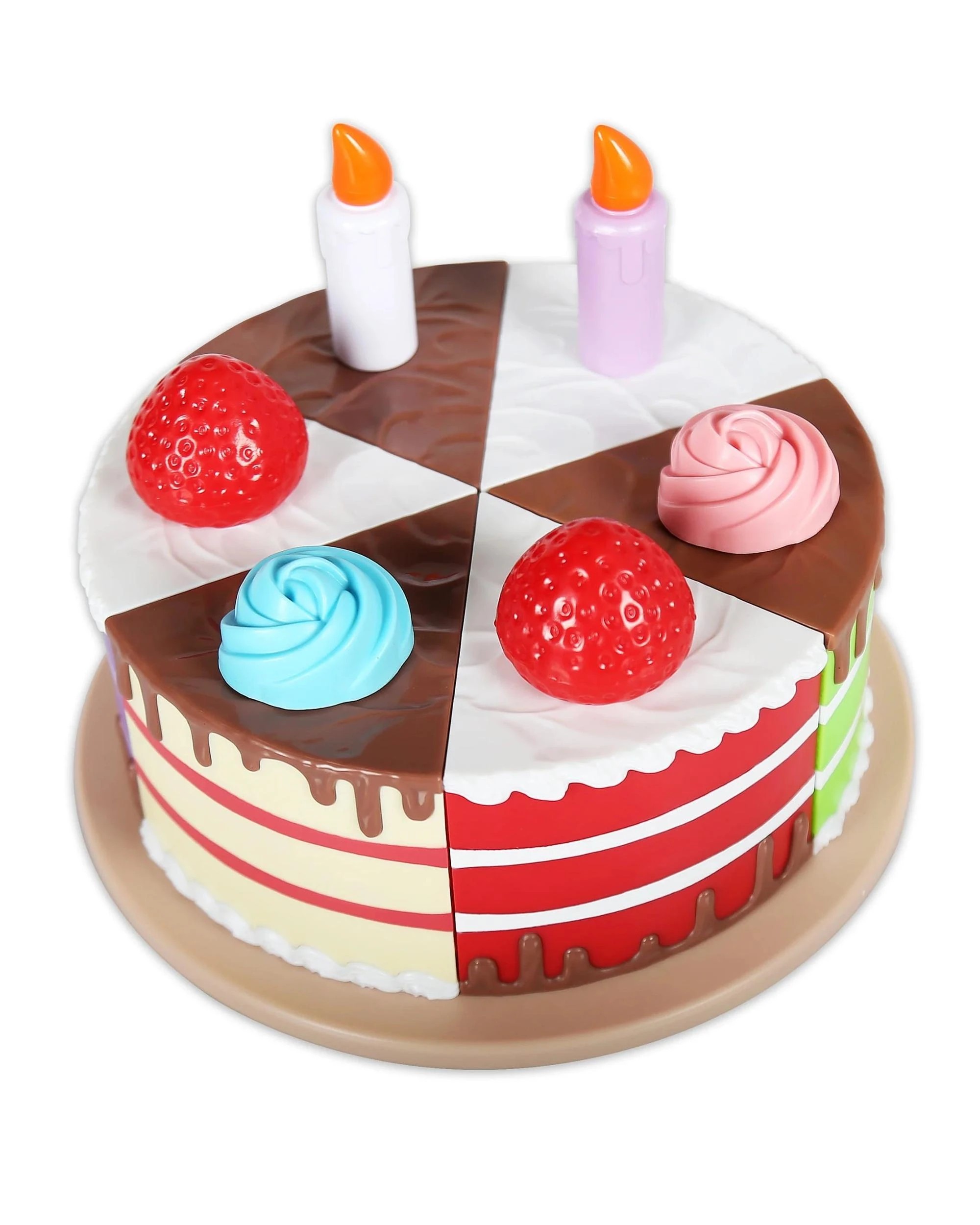 4 Magnetic Bake and Play Cake Set, 4 of 9