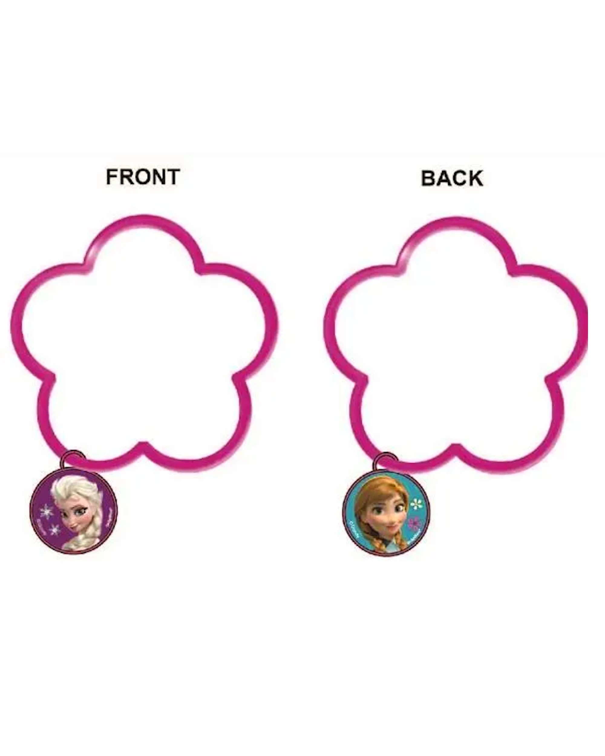 2 Amscan Inc. Frozen Charm Bracelet With Charm - Pink, 2 of 2