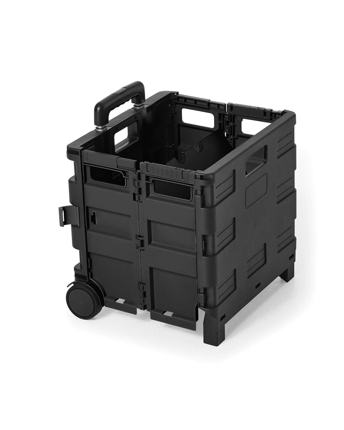 5 Collapsible Trolley Box - Black, 5 of 10