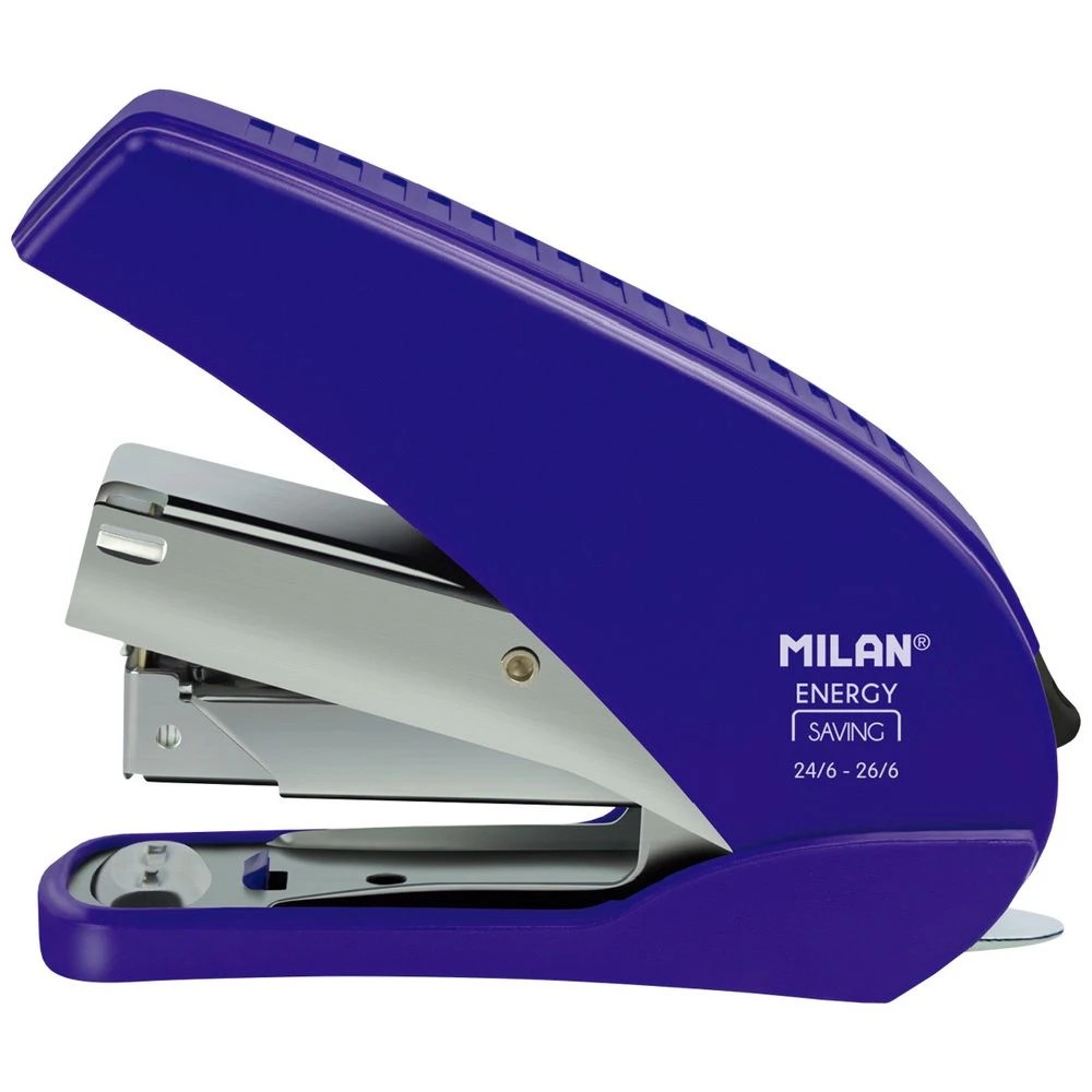 1 Milan Energy Save Stapler Purple, 1 of 2