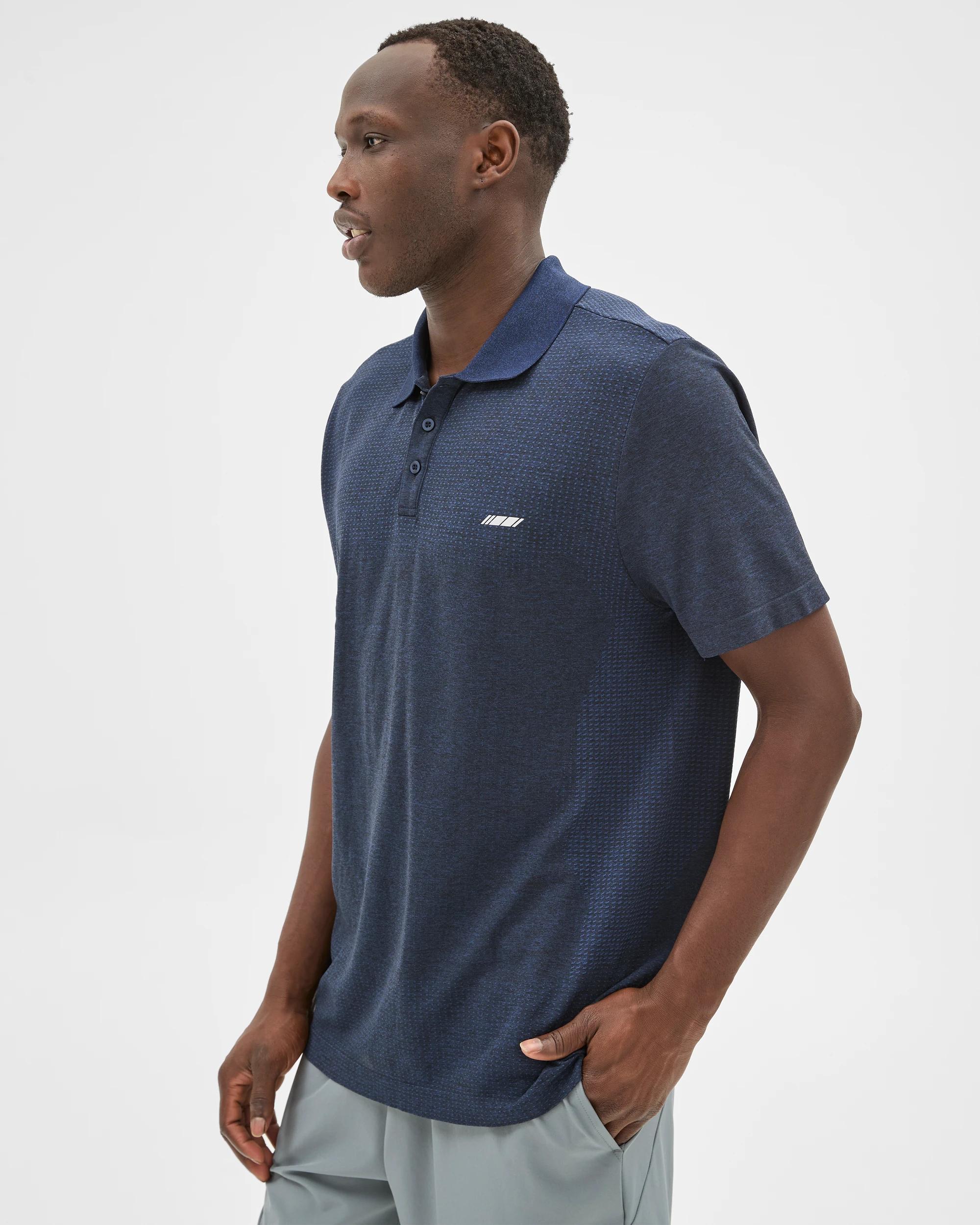 1 Target Active Polo Top NAVY, 1 of 6