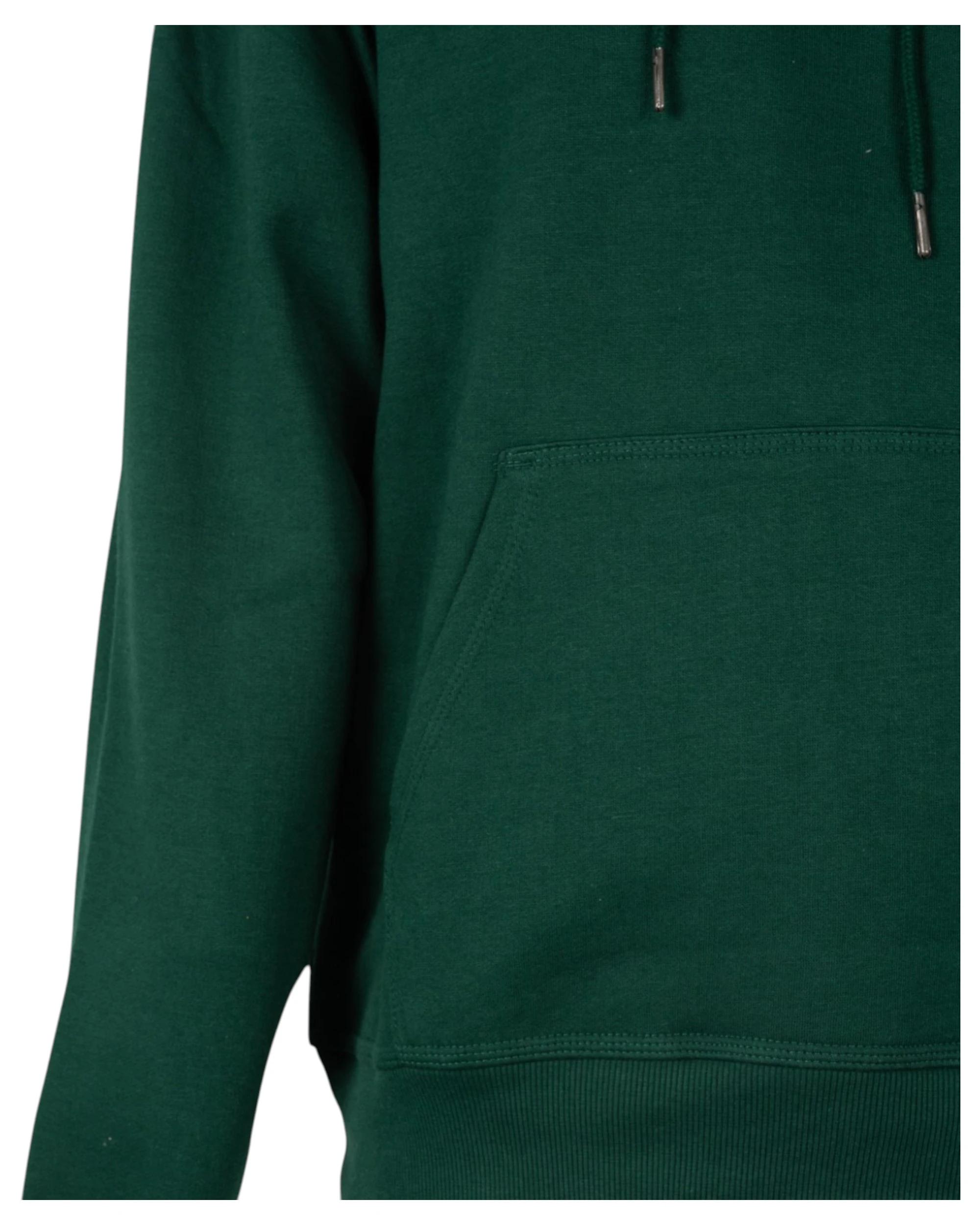 5 Champion Mens Powerblend Forest Peak Green Graphic Hoodie GREEN, 5 of 8