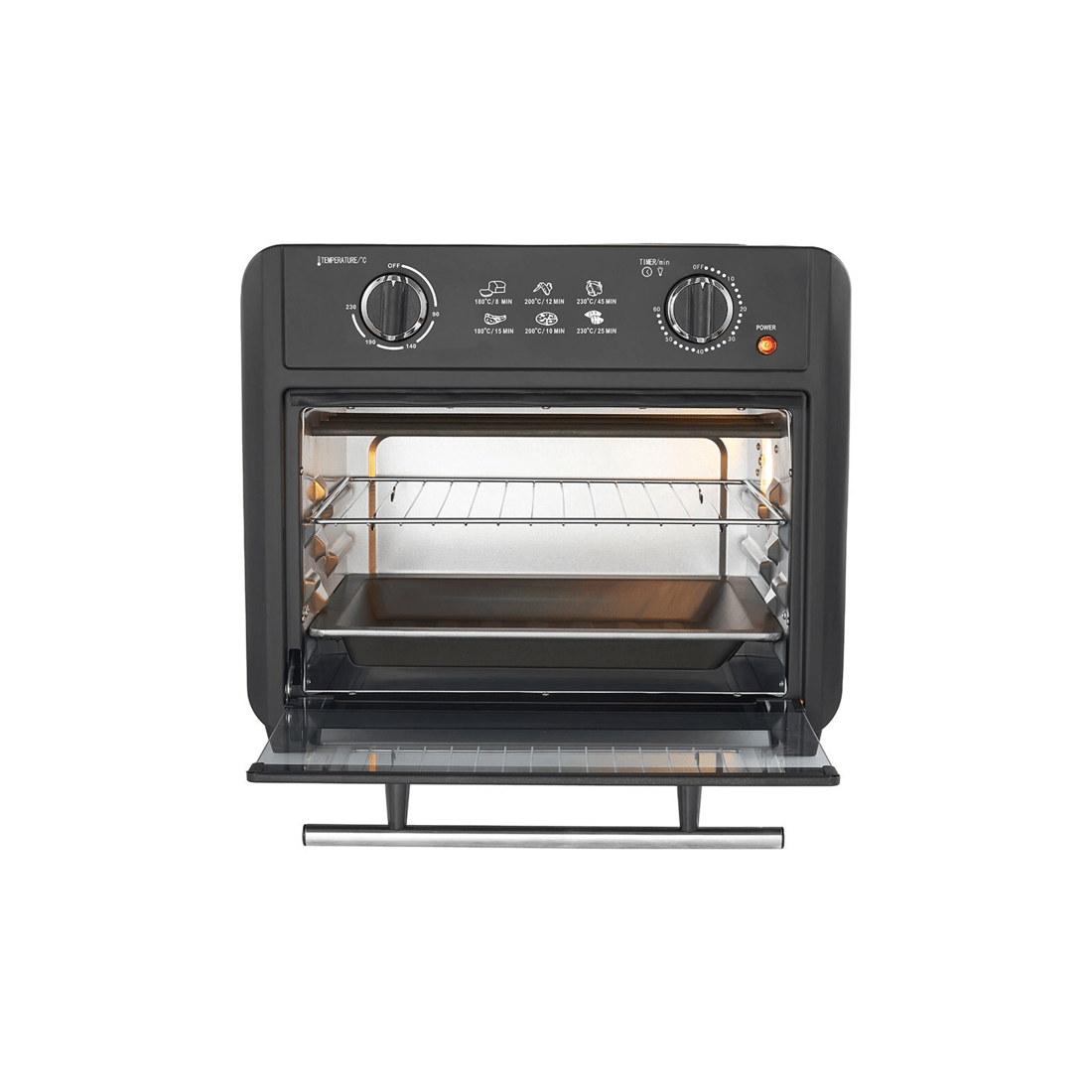 4 Healthy Choice Electric Convection Airfryer 23l 1700w Air Fryer Oven/bake - Black, 4 of 7