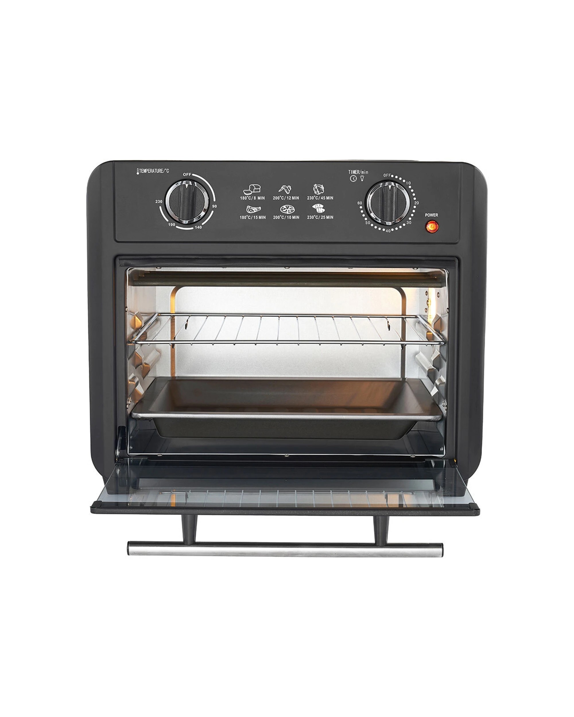 4 Healthy Choice Electric Convection Airfryer 23l 1700w Air Fryer Oven/bake - Black, 4 of 7