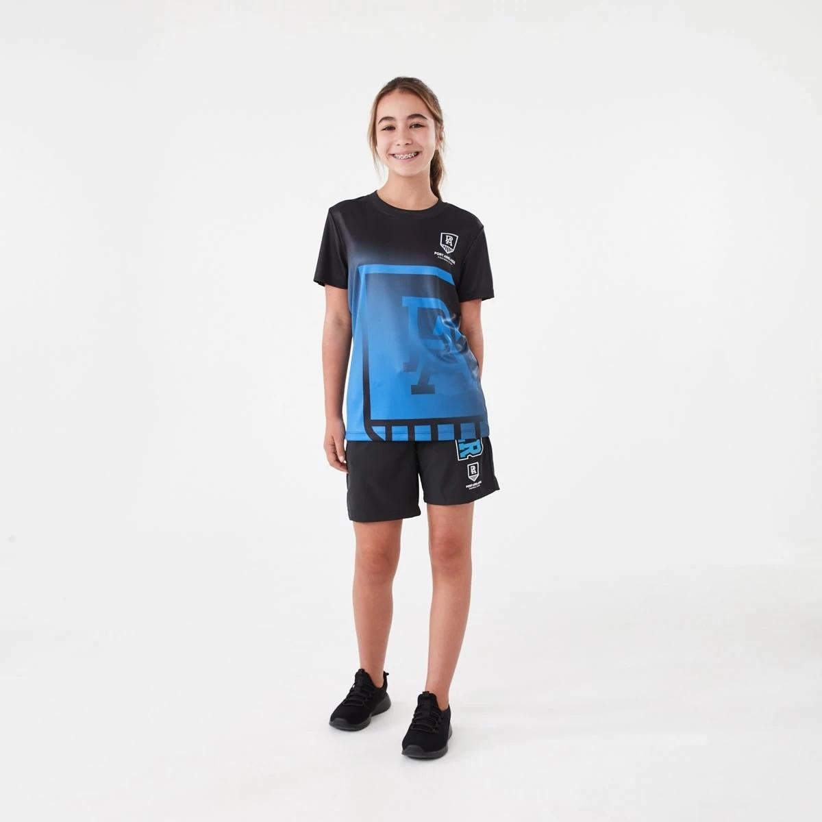 7 Official AFL Kids Training T-shirt Port Adel, 7 of 10