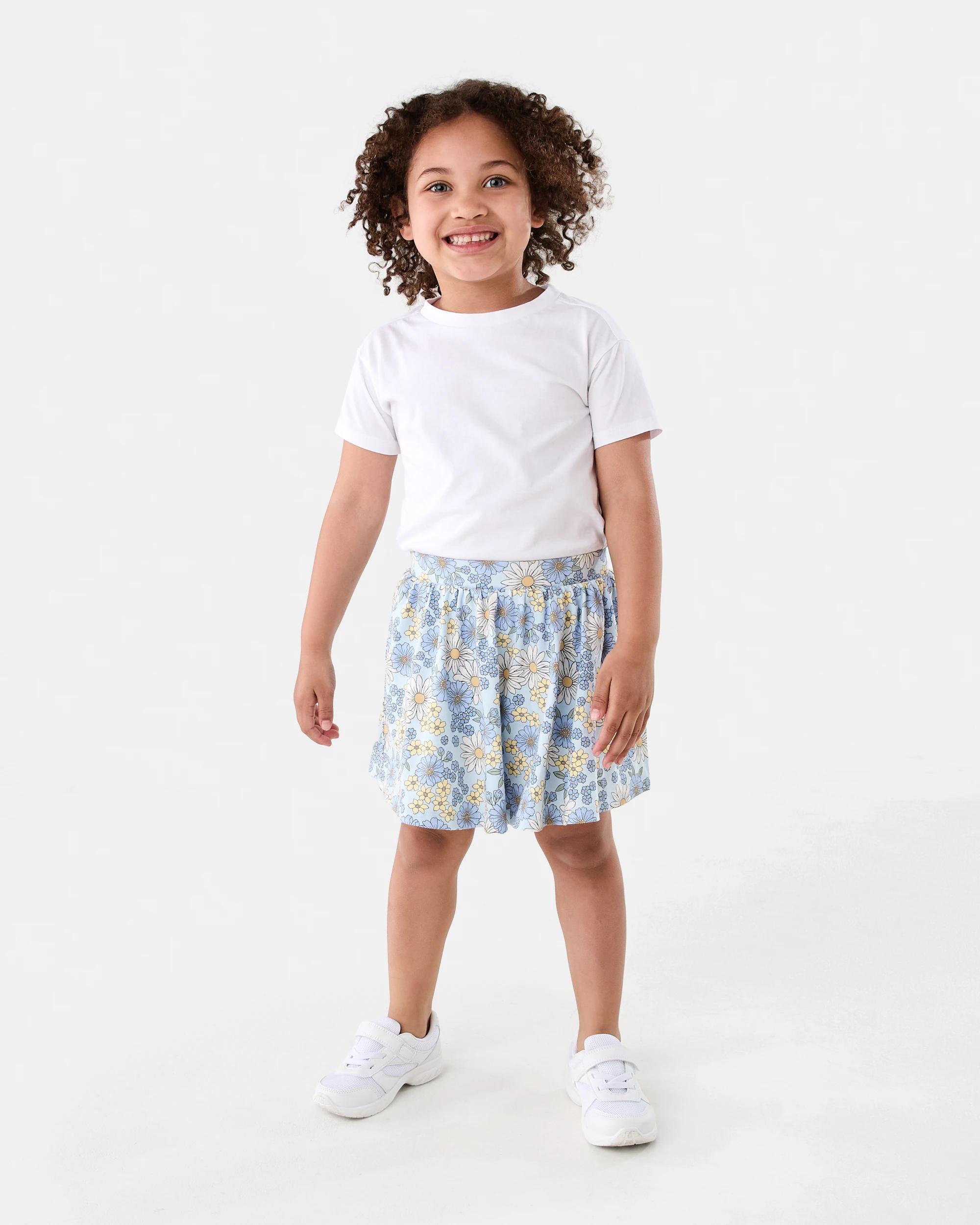 6 Printed Skort Blu Floral, 6 of 7