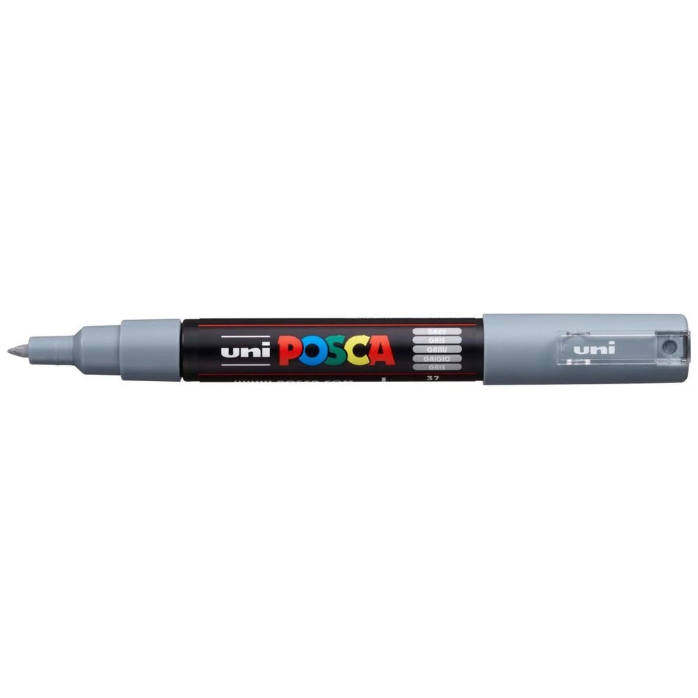1 POSCA PC-1M Paint Marker Grey, 1 of 2