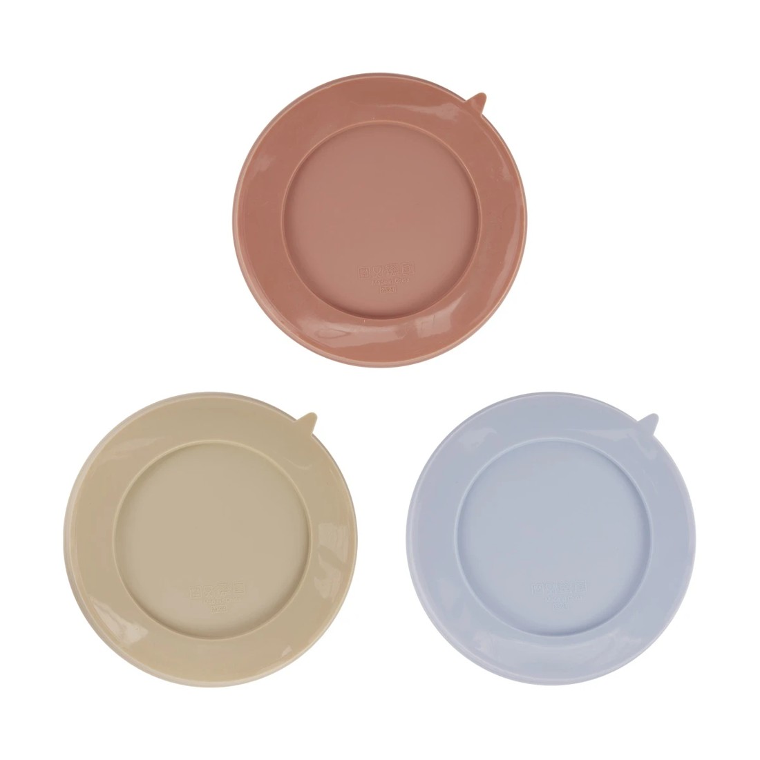 5 Silicone Suction Divided Plate - Assorted, 5 of 6