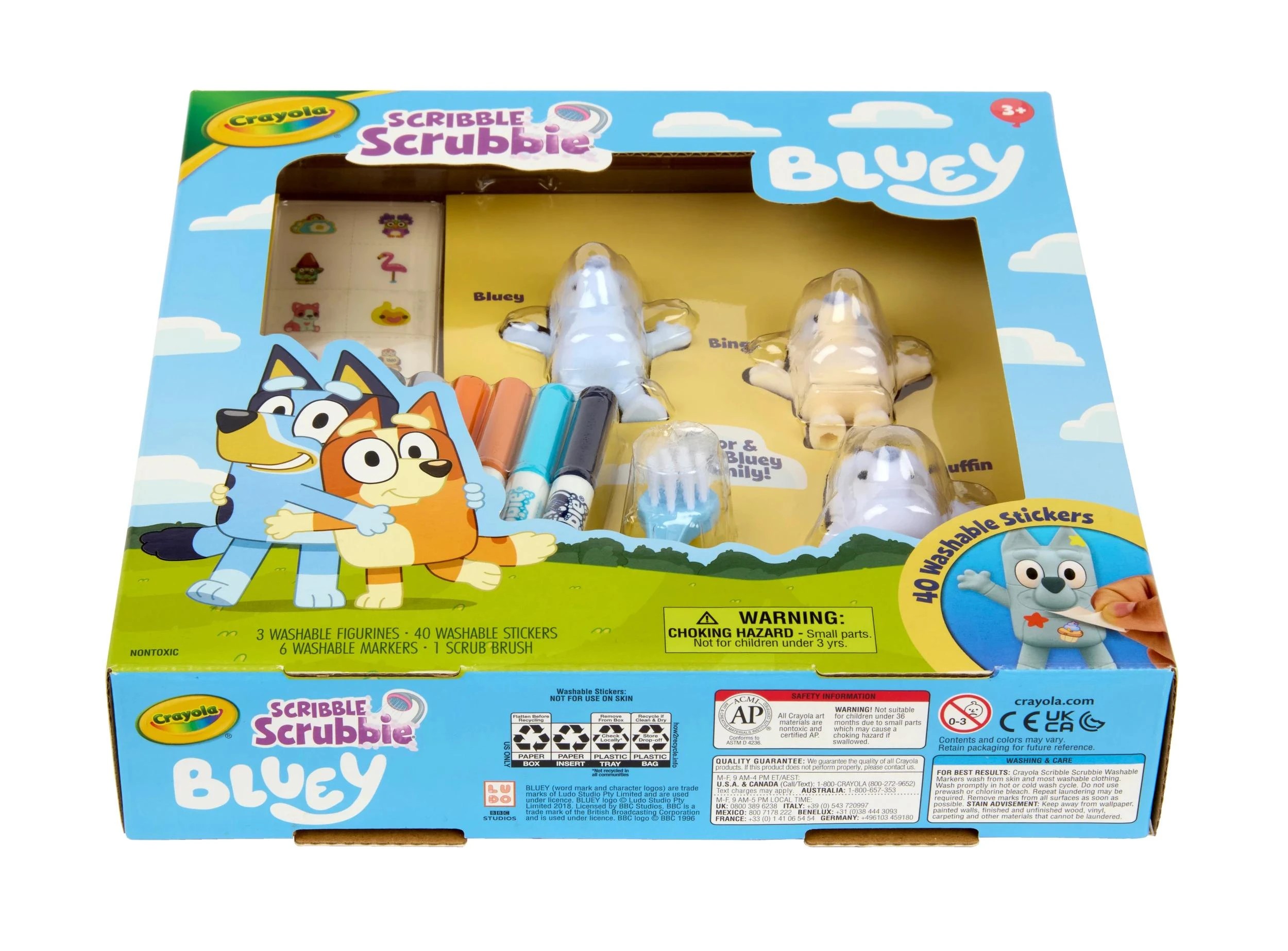 5 Crayola Bluey Scribble Scrubbie Playset, 5 of 8