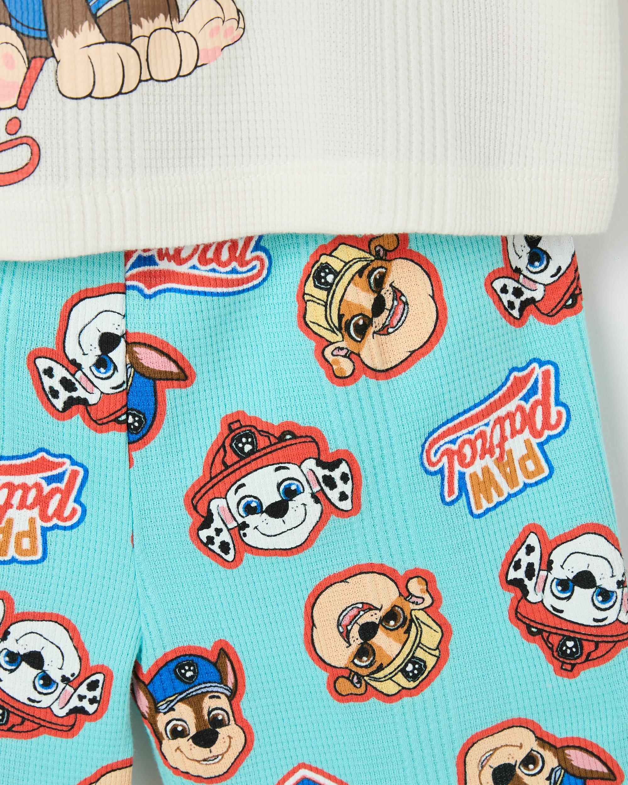 3 PAW Patrol Australian Cotton Younger Boys Knit Pyjama Set PAW PATROL, 3 of 4