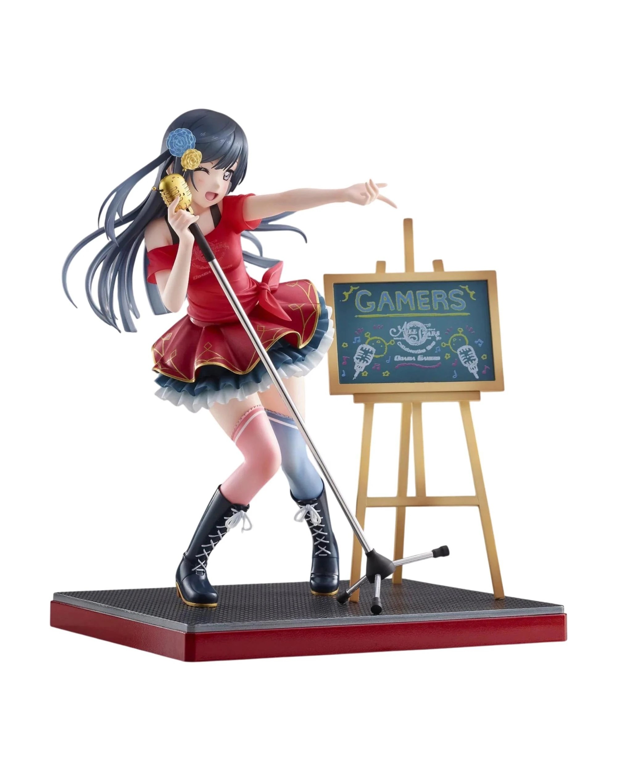 3 Wave Love Live! Setsuna Yuki Odaiba Gamers Signboard Girl 1/7 Scale Figure, 3 of 9