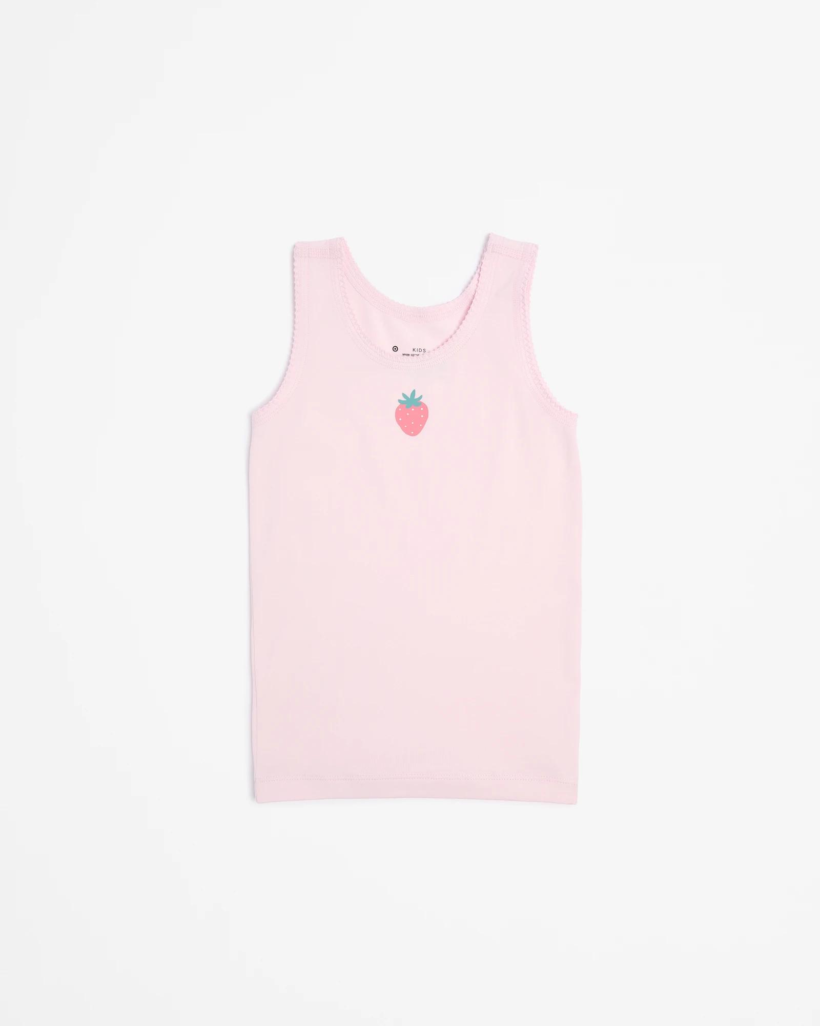 3 Younger Kids Girls Singlet 3 Pack - Maxx DITSY FLORAL/PINK, 3 of 5