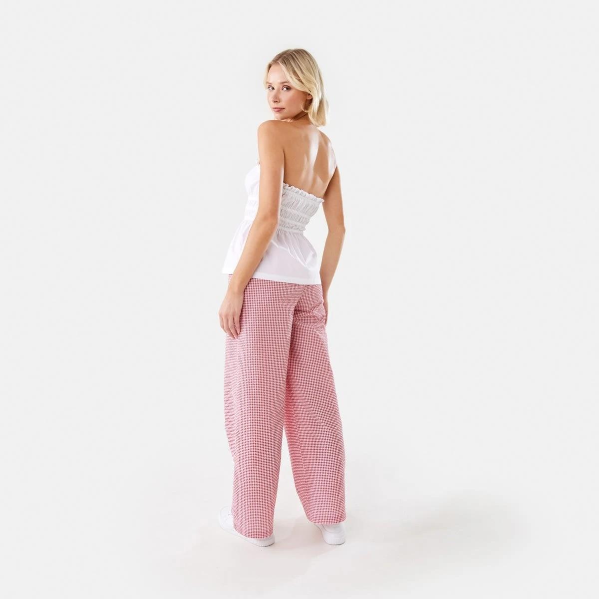 7 Seersucker Pants Red Ging, 7 of 9