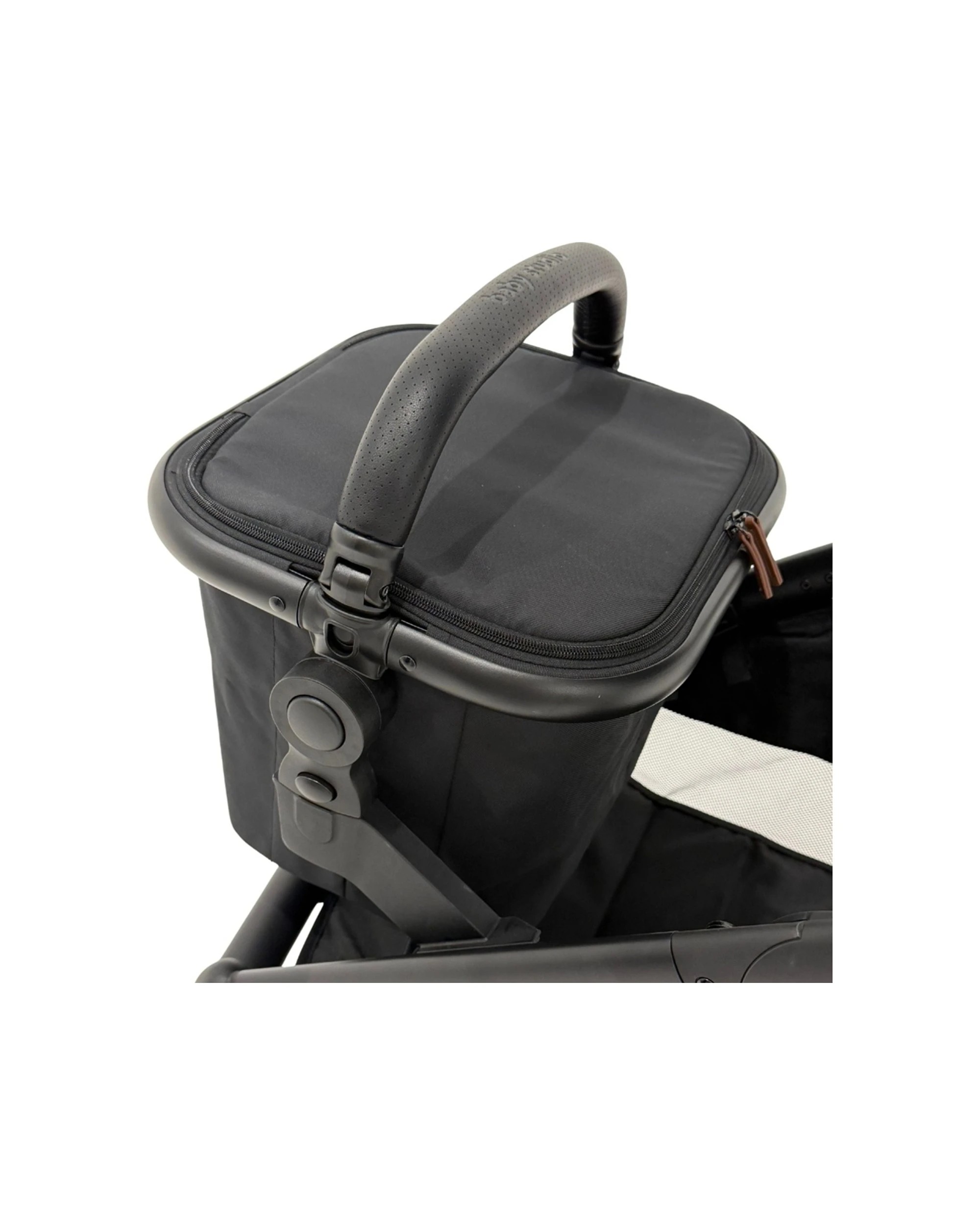 5 Babystudio The Tribe Stroller Shopping Basket Accessory Durable Lightweight - Black, 5 of 7