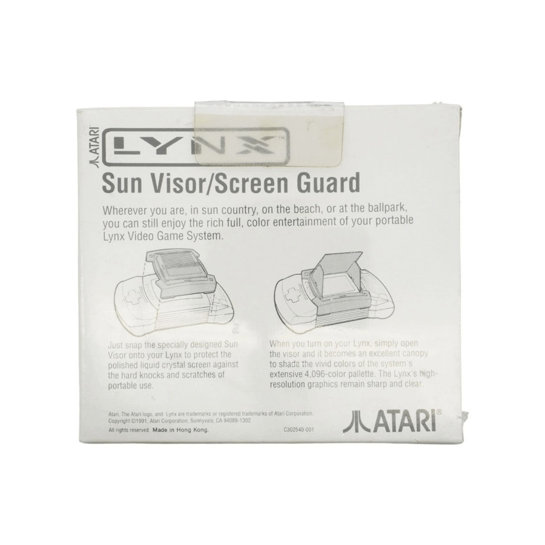 4 Atari Sun Visor for Lynx 2, 4 of 4