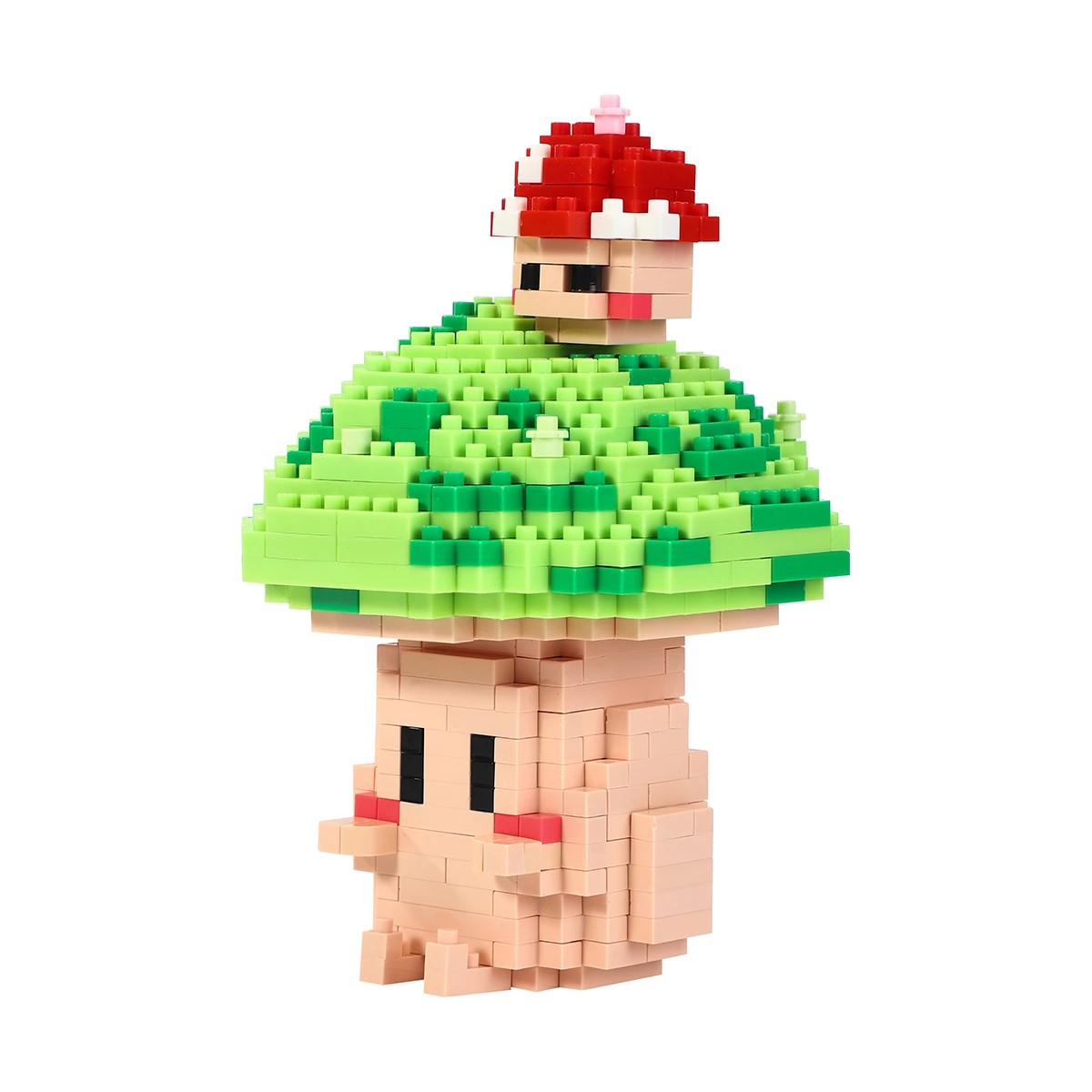 7 Mini Blocks Plant Series Mushroom Friends Playset - Assorted, 7 of 10