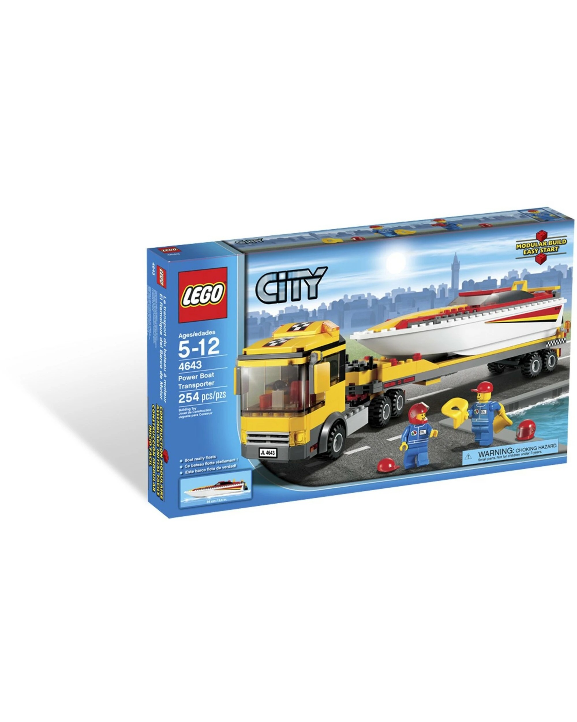 1 LEGO 4643 City Power Boat Transporter, 1 of 5