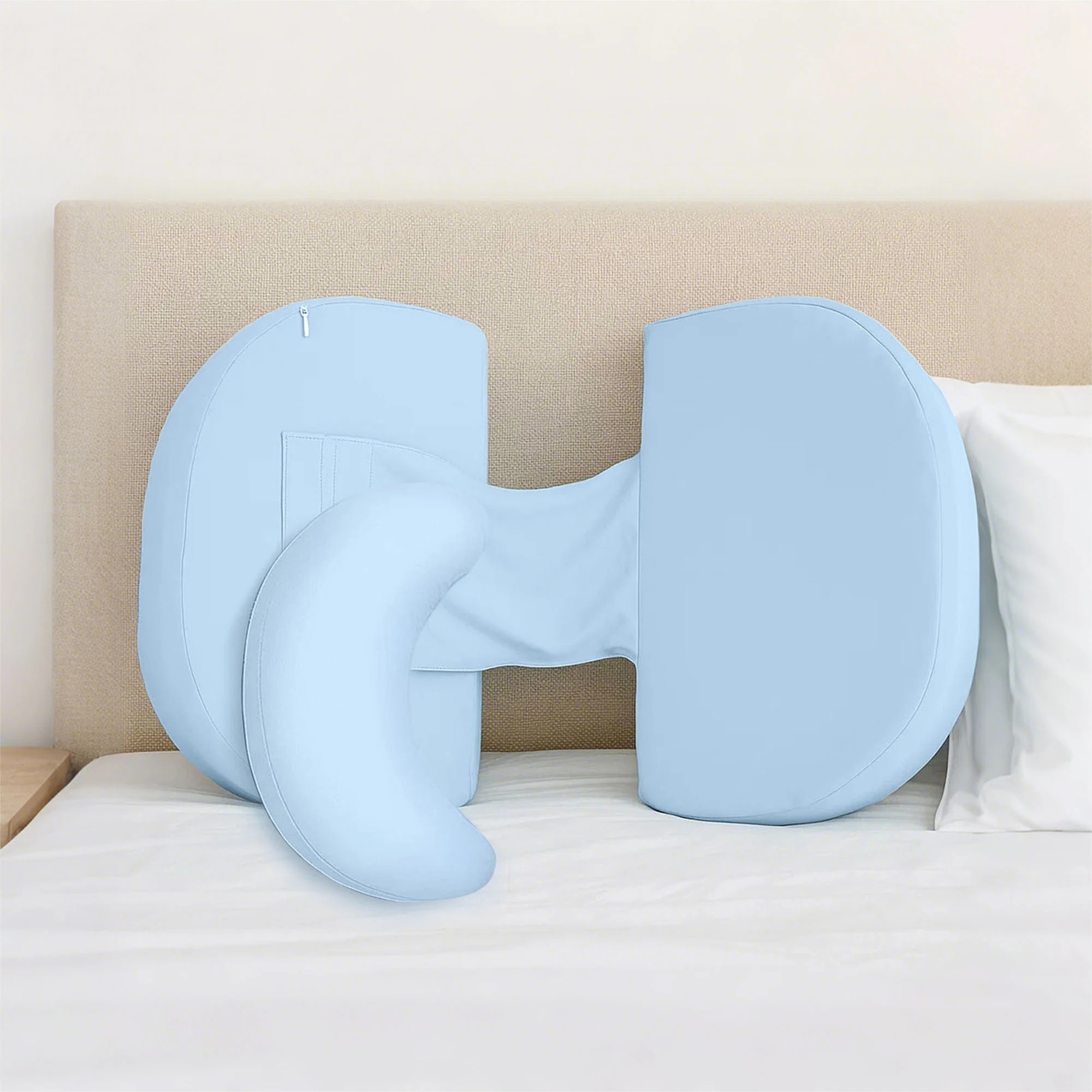 8 Dreamz Pregnancy Pillow Maternity Body Support Sleeping Women Nursing Feeding, 8 of 9
