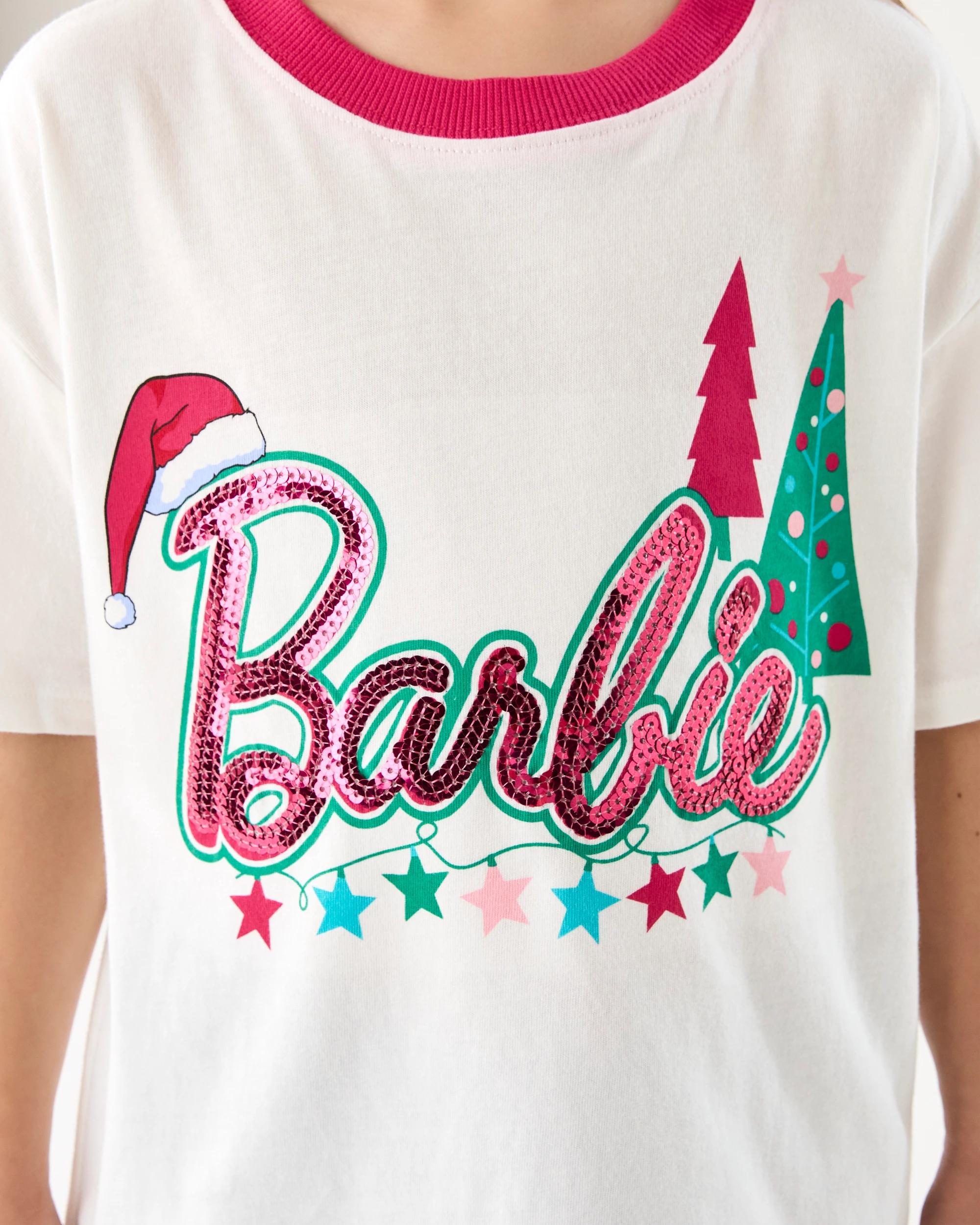 4 Barbie License Christmas T-shirt Barbie, 4 of 7