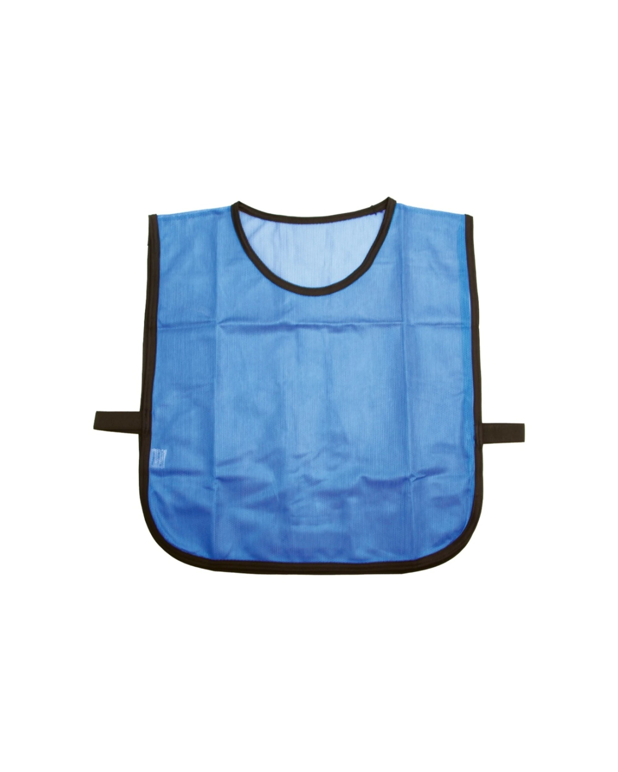 1 Victor Sports Lightweight Fitness Training Mesh Tab Bibs Polyester Small - Blue, 1 of 1