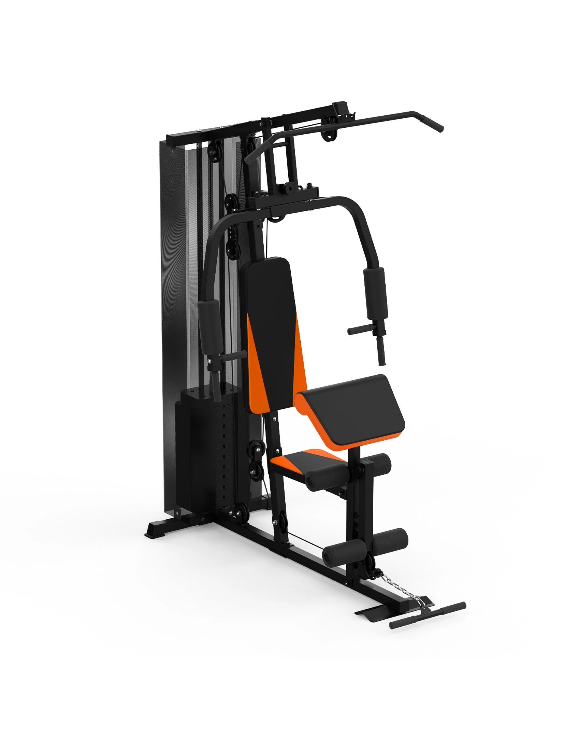 2 Advwin Multifunctional Home Gym with 100LB Weight Stack - Black, 2 of 7