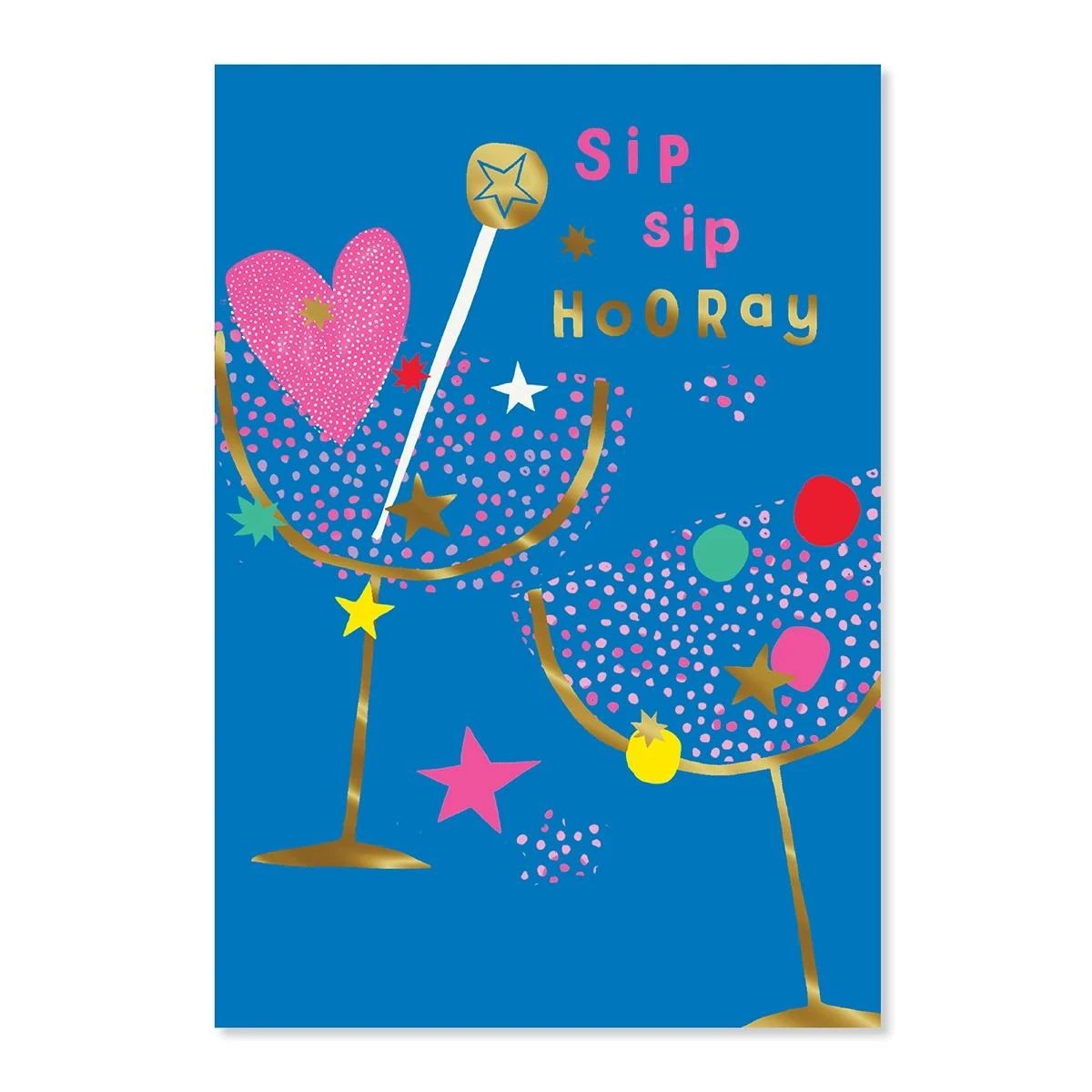 3 Connections From Hallmark Birthday Card - Sip Sip Hooray, 3 of 3
