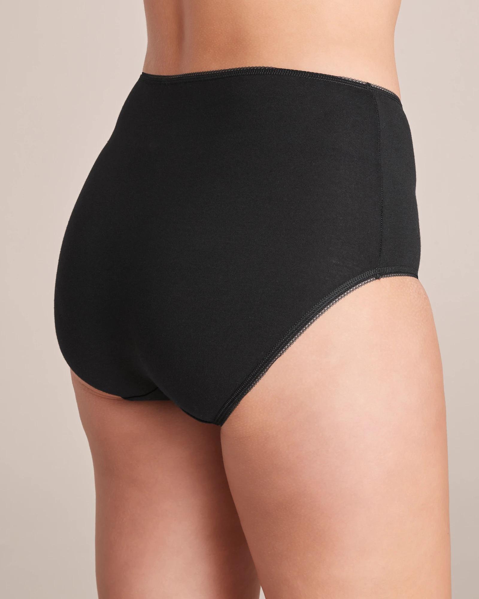 6 Target 5 Pack Cotton/elastane Full Briefs BLACK, 6 of 10