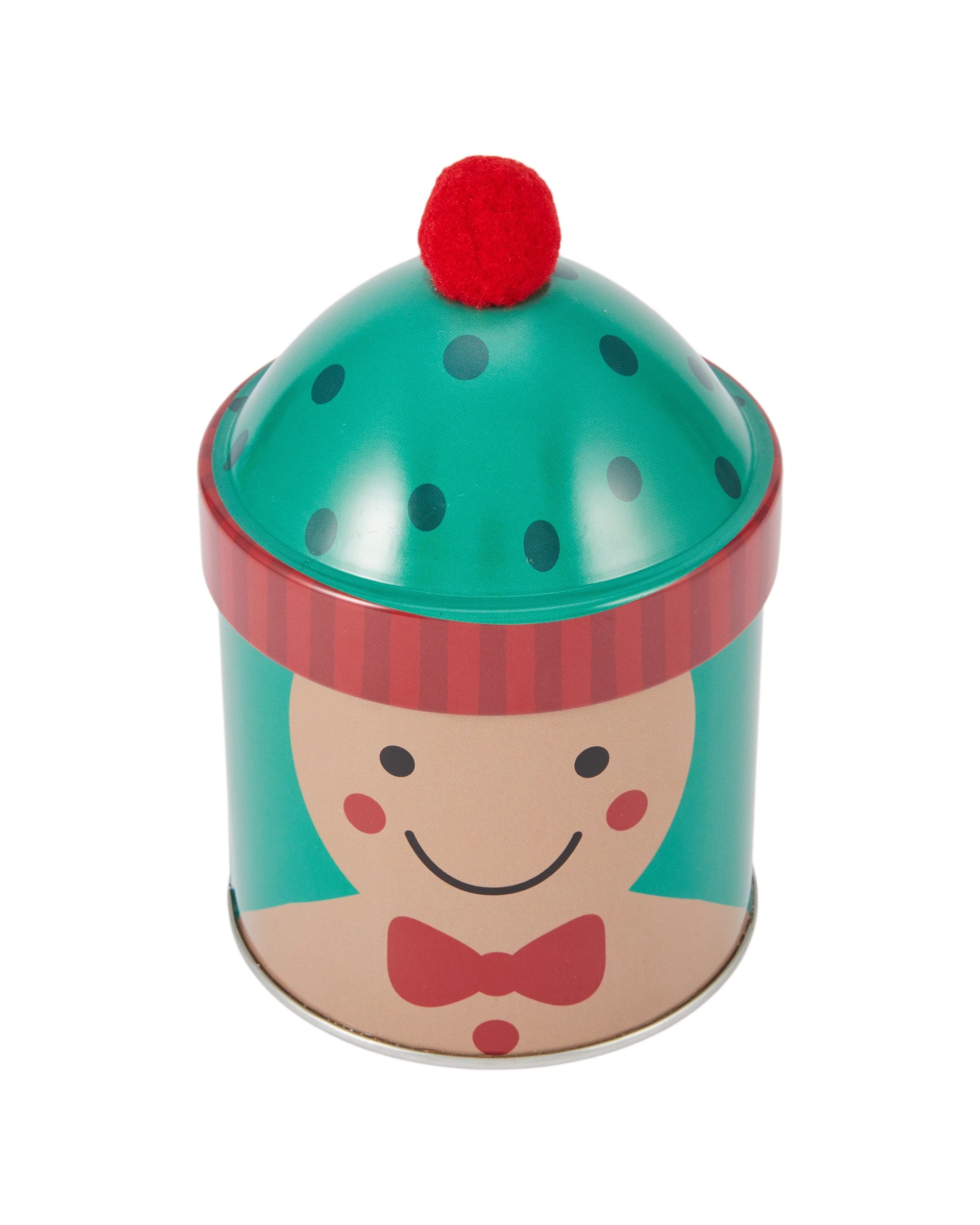 2 Christmas Gingerbread Tin Candle, 2 of 6