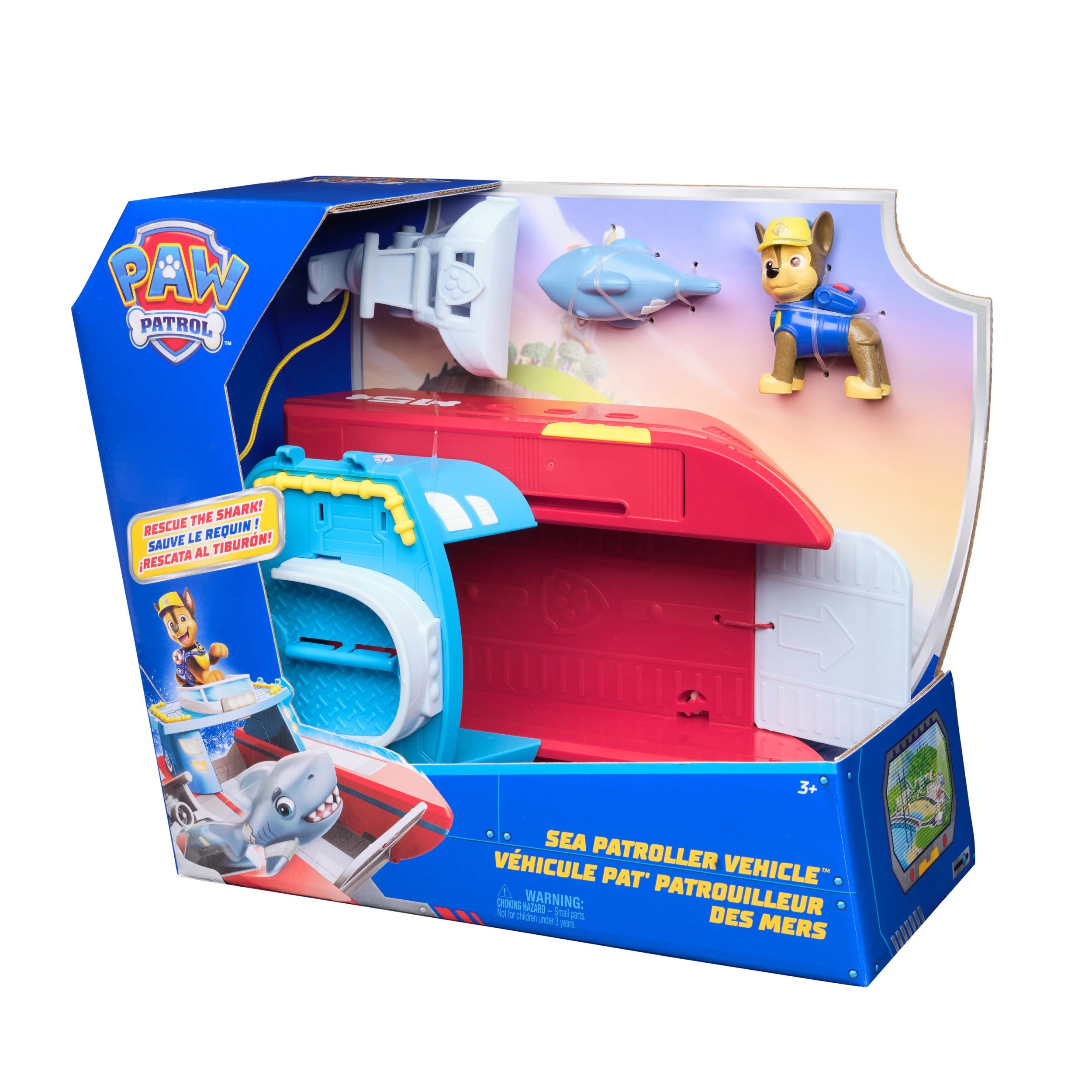 2 PAW Patrol Sea Patroller Vehicle with Chase, 2 of 6