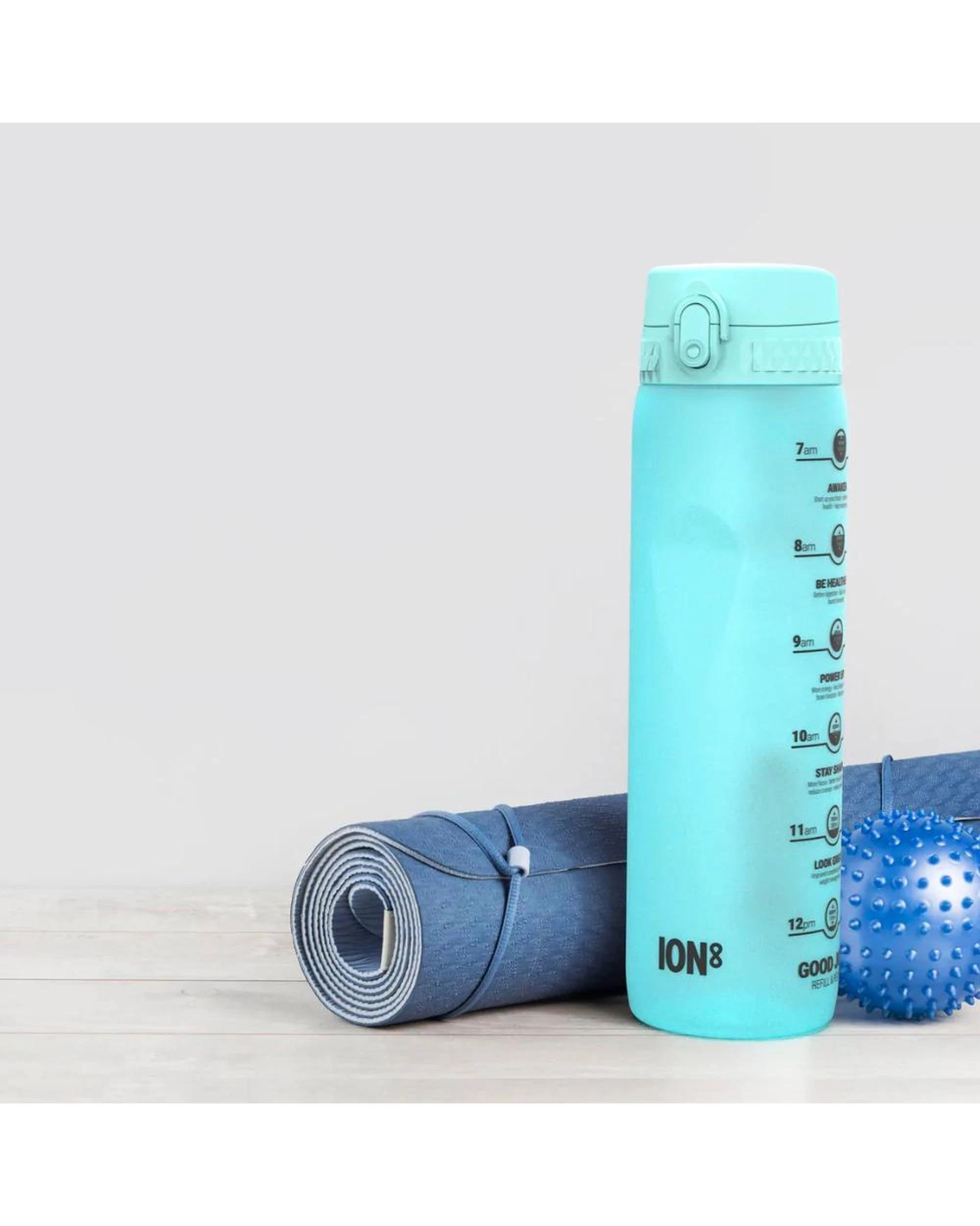3 Ion8 Quench Motivator 1L Water Bottle - Blue, 3 of 3